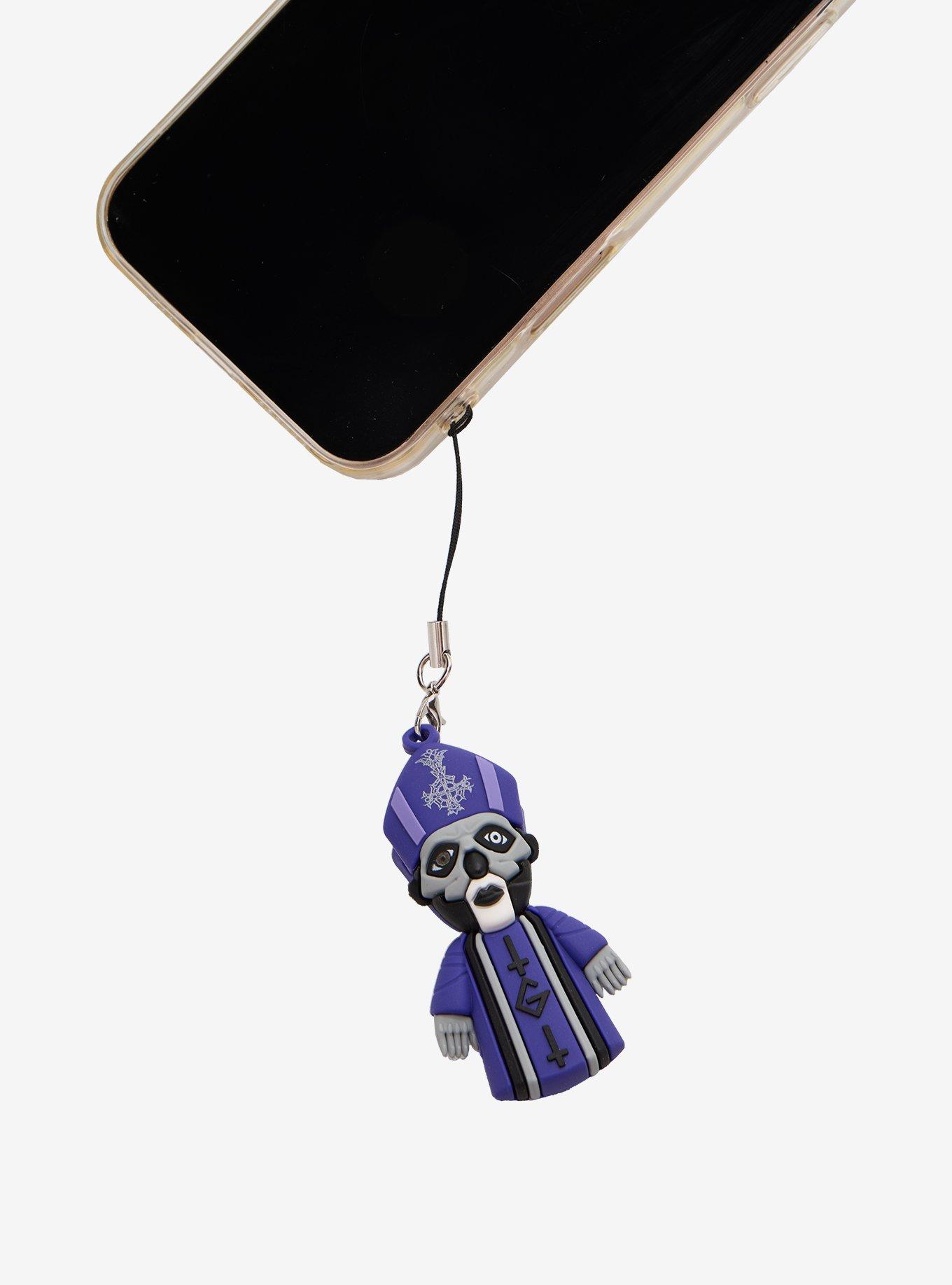 Ghost Papa V Perpetua Phone Charm Hot Topic Exclusive, , hi-res