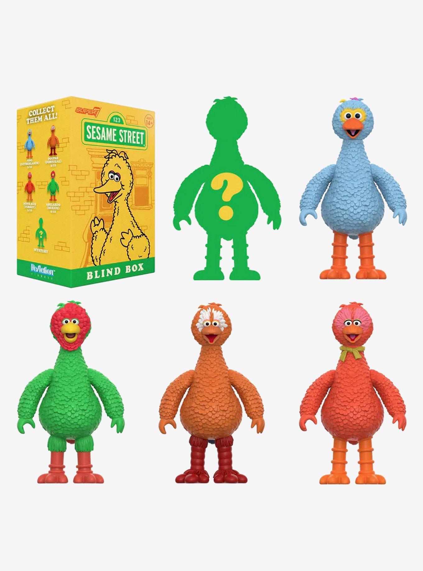 Super7 ReAction Sesame Street Big Bird Blind Box Figure, , hi-res