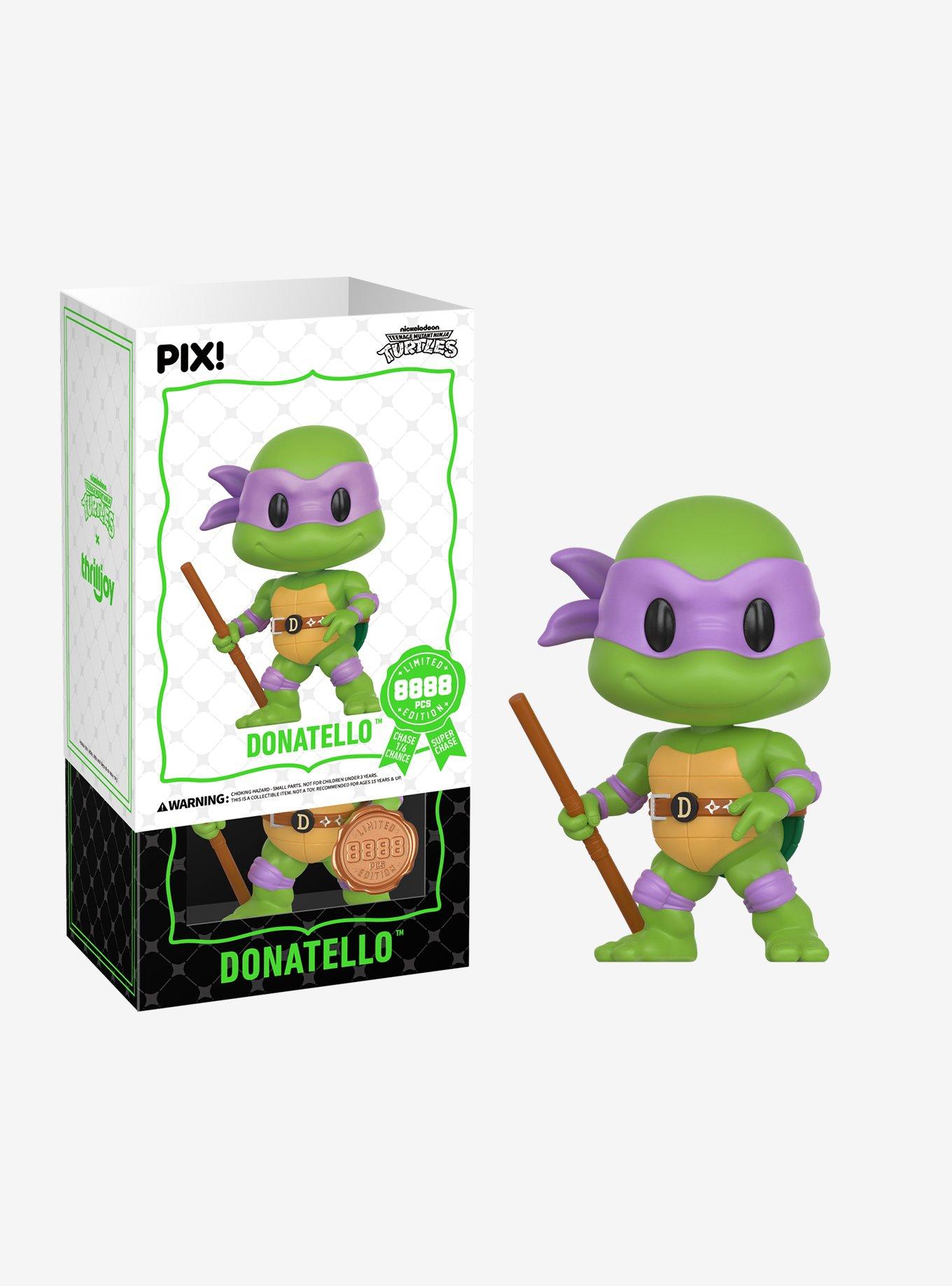 Thrilljoy Teenage Mutant Ninja Turtles Pix! Donatello Vinyl Figure, , hi-res