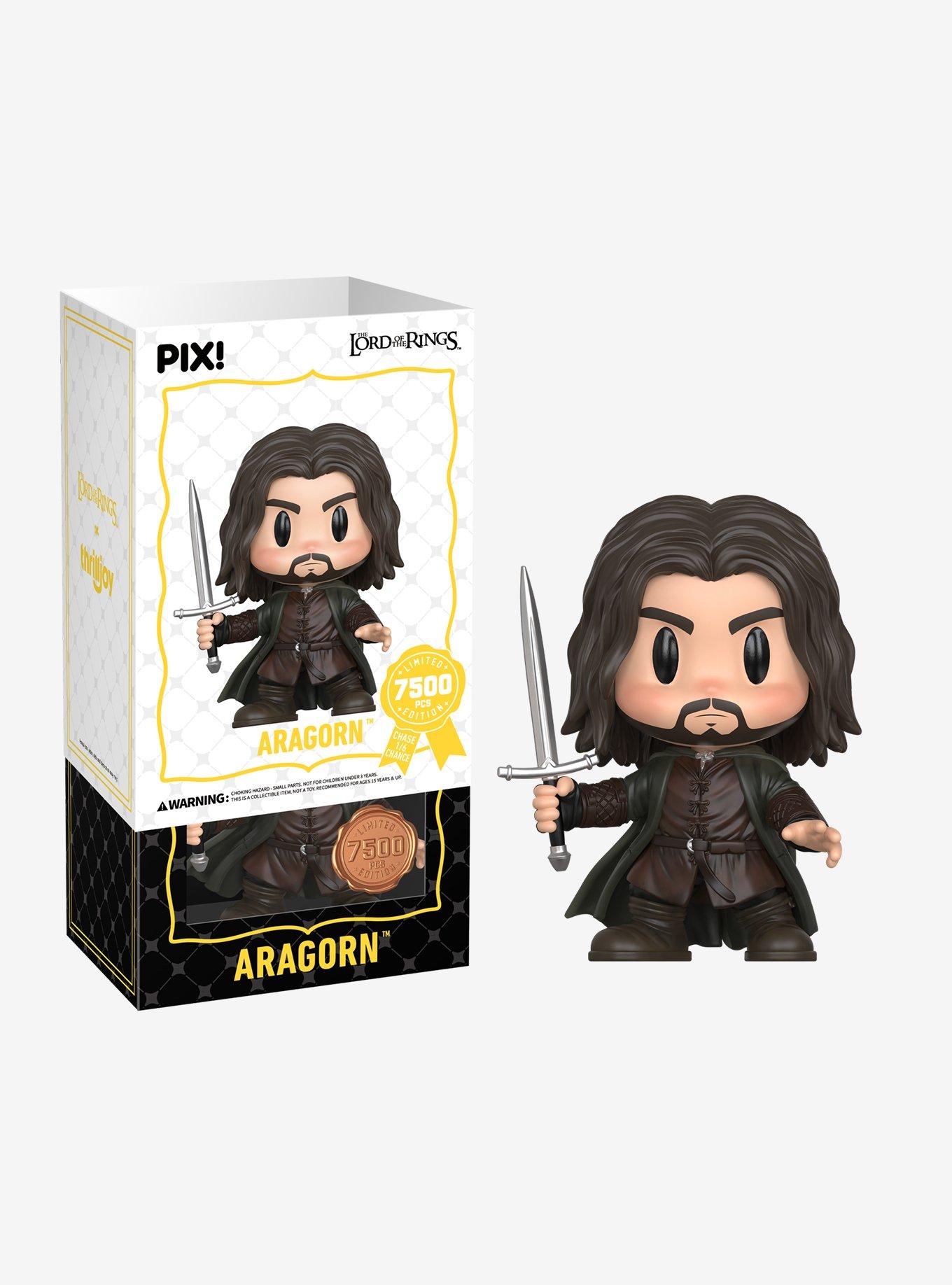 Thrilljoy The Lord of The Rings Pix! Aragorn Vinyl Figure, , hi-res