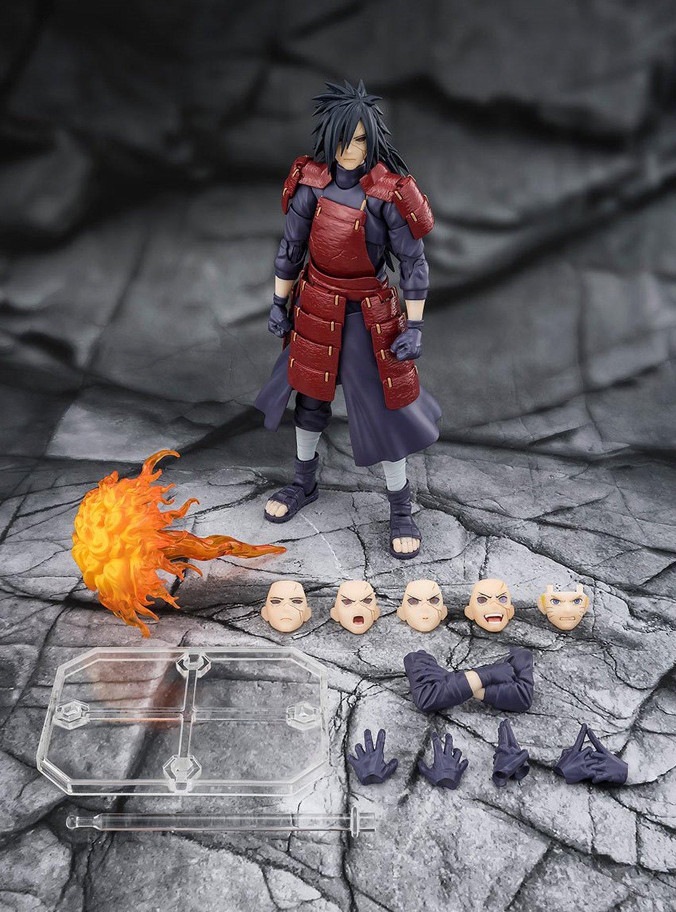 Bandai Namco Naruto Shippuden S.H.Figuarts Madara Uchiha (Legend of Darkness) Figure, , hi-res
