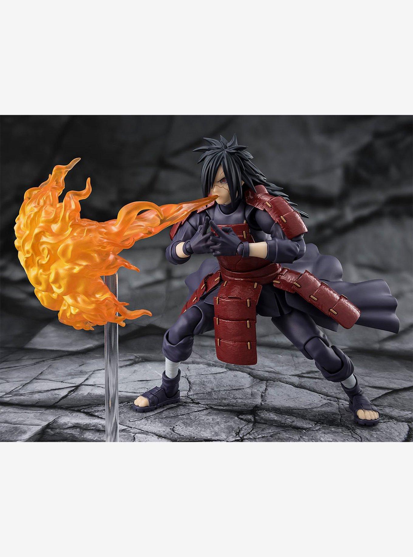 Bandai Namco Naruto Shippuden S.H.Figuarts Madara Uchiha (Legend of Darkness) Figure, , alternate - view 5
