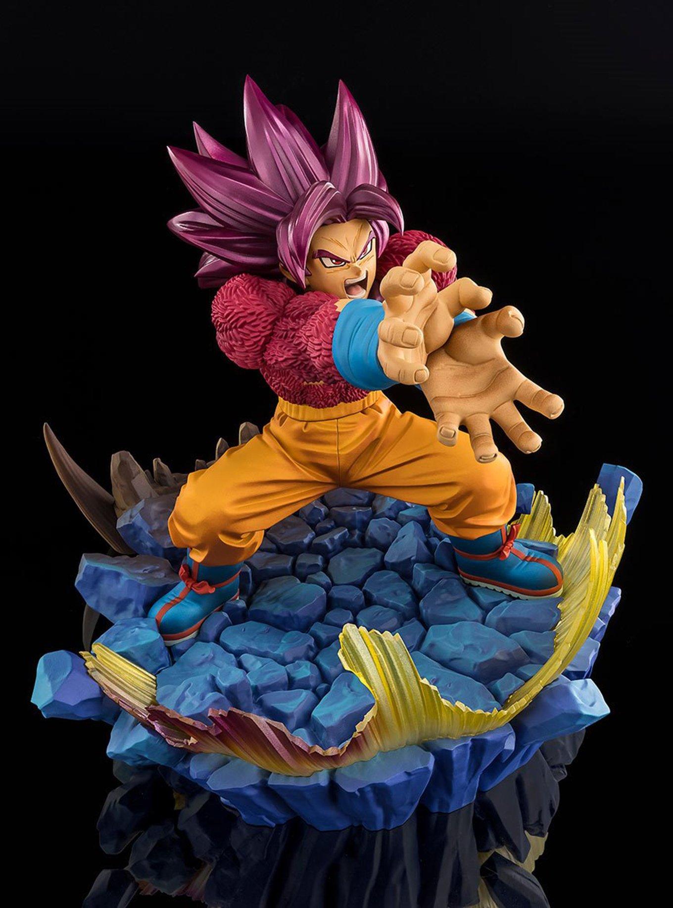 Bandai Namco Dragon Ball Daima FiguartsZERO Extra Battle Super Saiyan 4 Goku Figure, , alternate - view 3