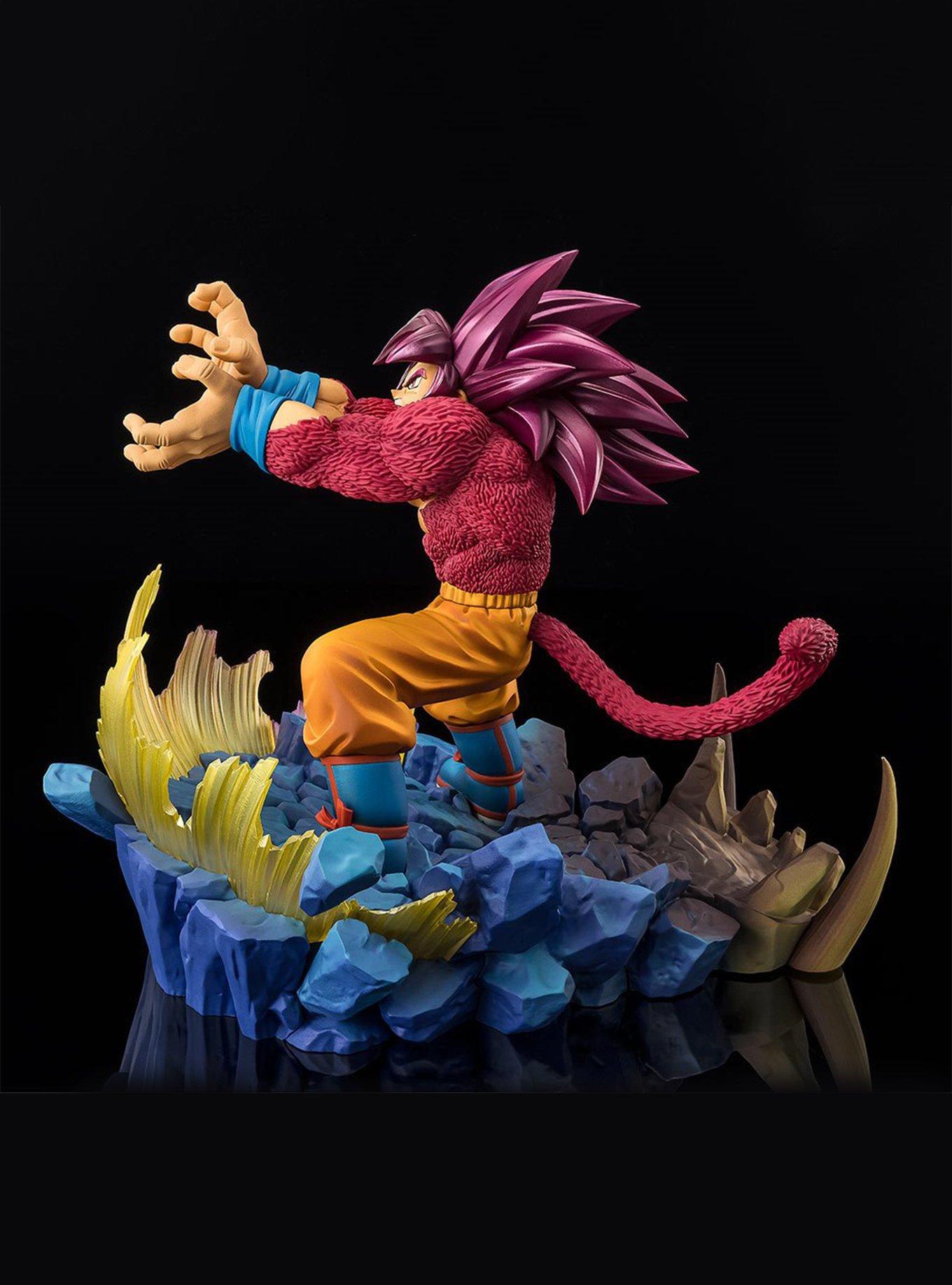 Bandai Namco Dragon Ball Daima FiguartsZERO Extra Battle Super Saiyan 4 Goku Figure, , alternate - view 4
