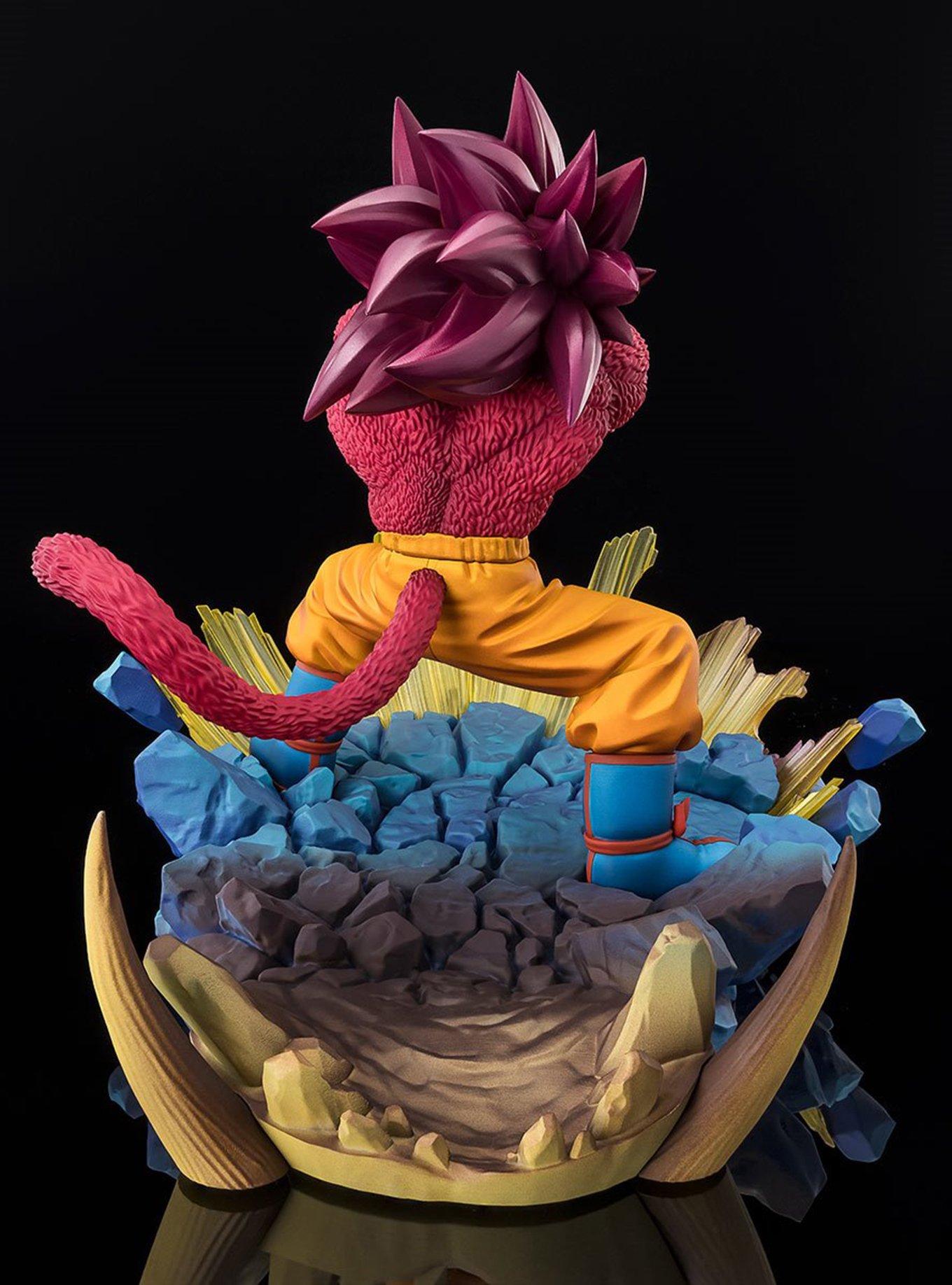 Bandai Namco Dragon Ball Daima FiguartsZERO Extra Battle Super Saiyan 4 Goku Figure, , alternate - view 5
