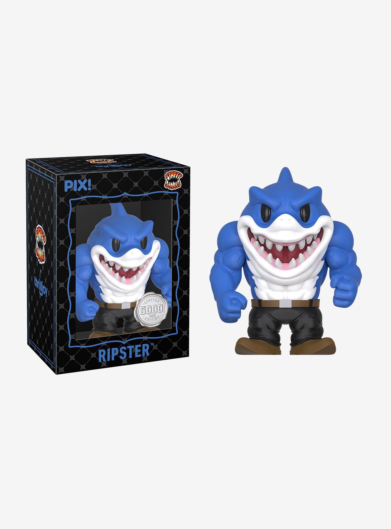 Thrilljoy Street Sharks Pix! Ripster Collectible Figure, , alternate