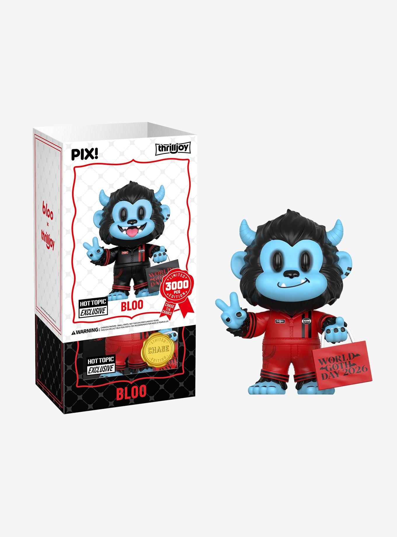 Thrilljoy Dark Bloo Pix! Collectible Figure Hot Topic Exclusive, , hi-res