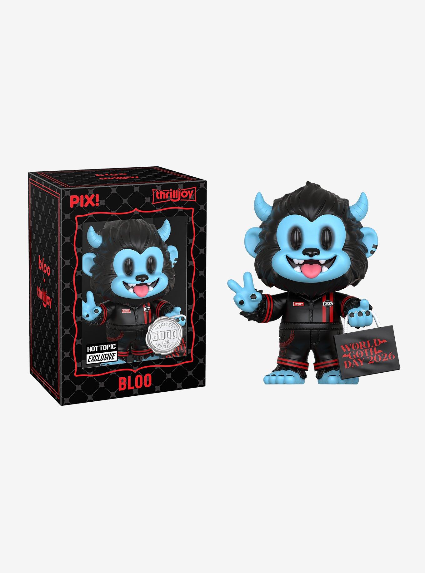 Thrilljoy Dark Bloo Pix! Collectible Figure Hot Topic Exclusive, , alternate