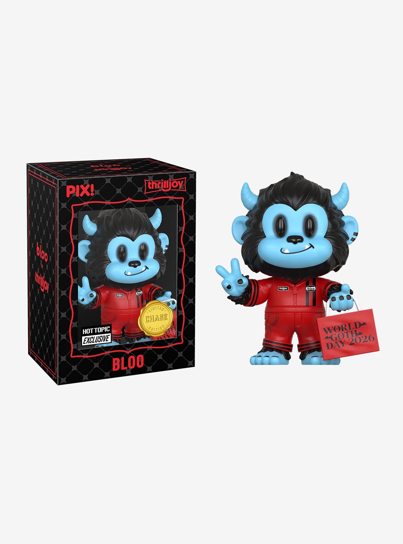 Thrilljoy Dark Bloo Pix! Collectible Figure Hot Topic Exclusive, , alternate