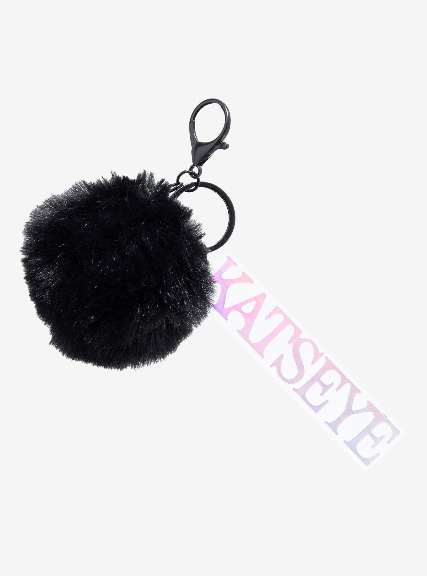 KATSEYE Logo Pompom Keychain, , hi-res