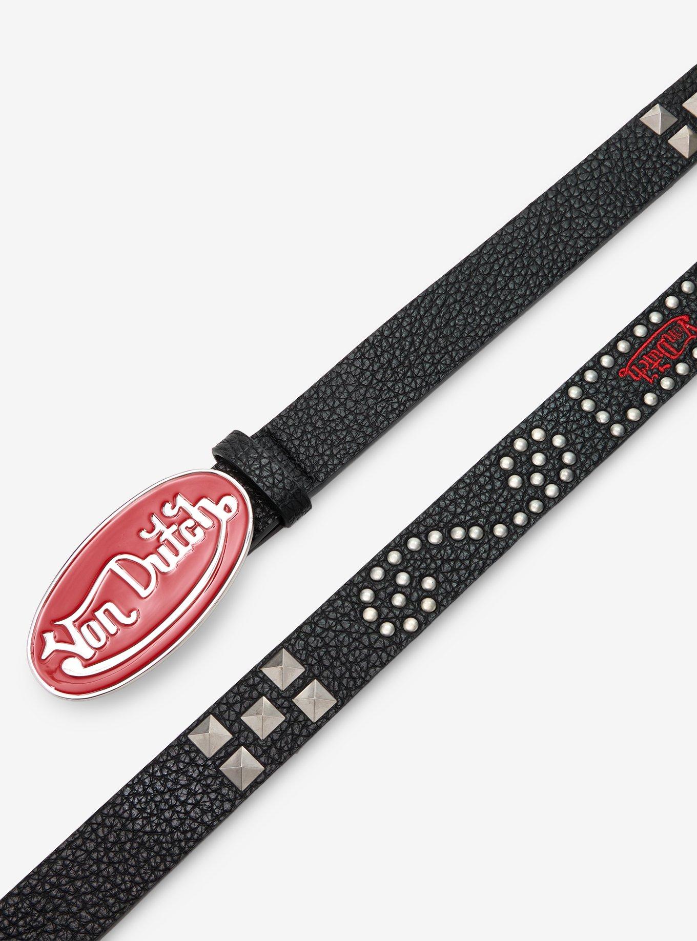 Von Dutch Stud Belt, , hi-res