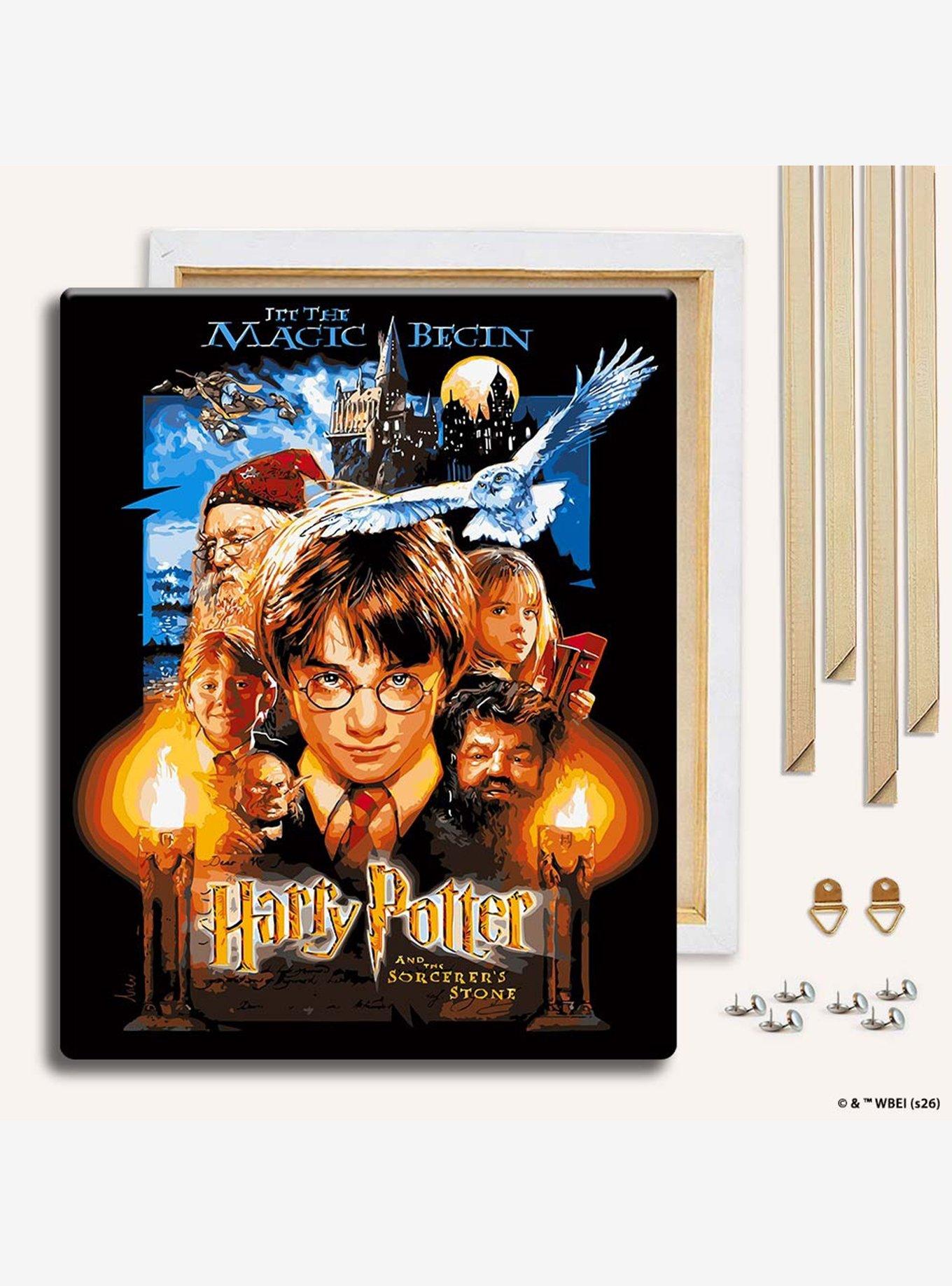 Harry Potter and the Sorcerer's Stone Film Poster Paint By Numbers Kit, , alternate
