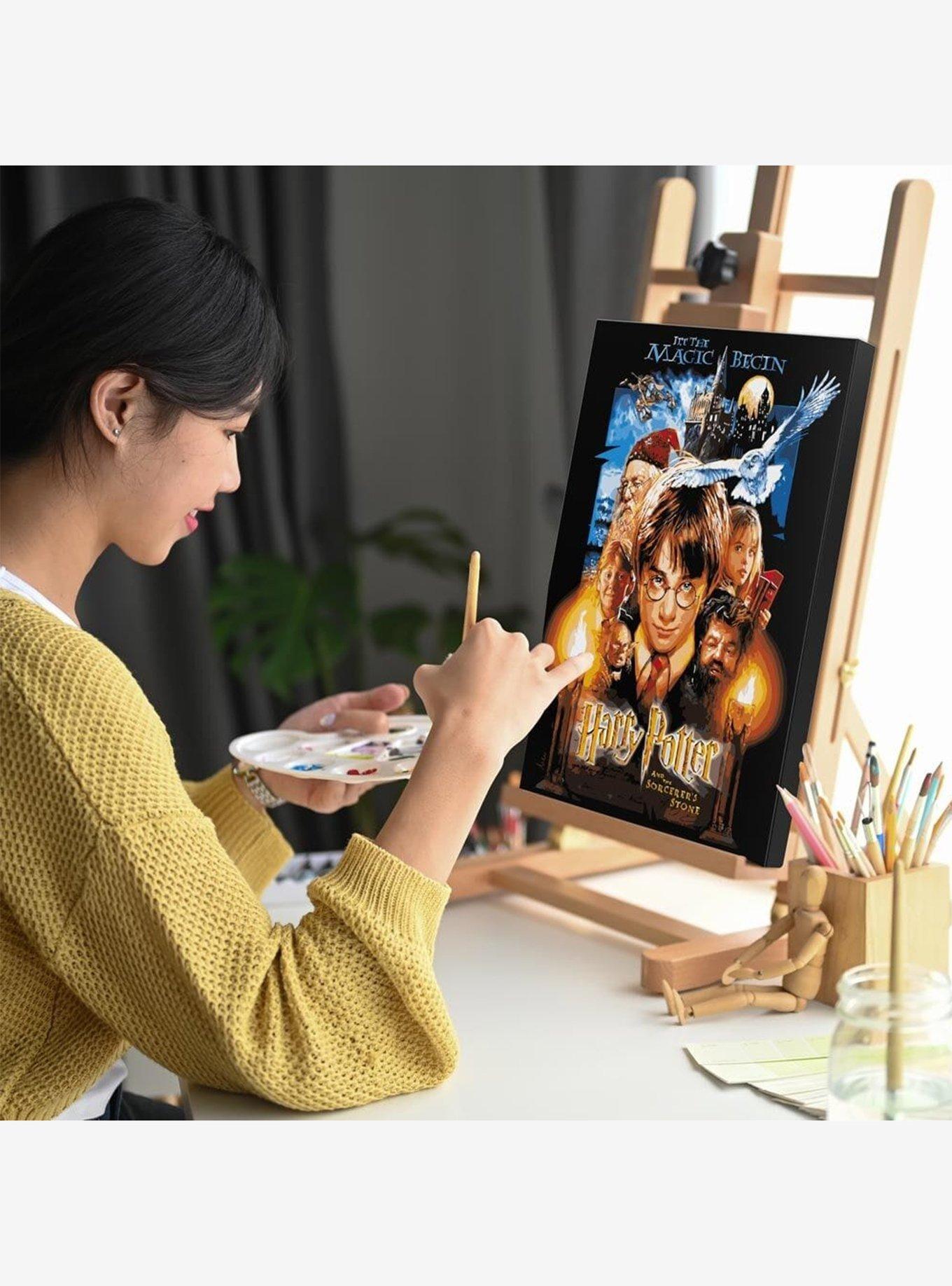 Harry Potter and the Sorcerer's Stone Film Poster Paint By Numbers Kit, , alternate