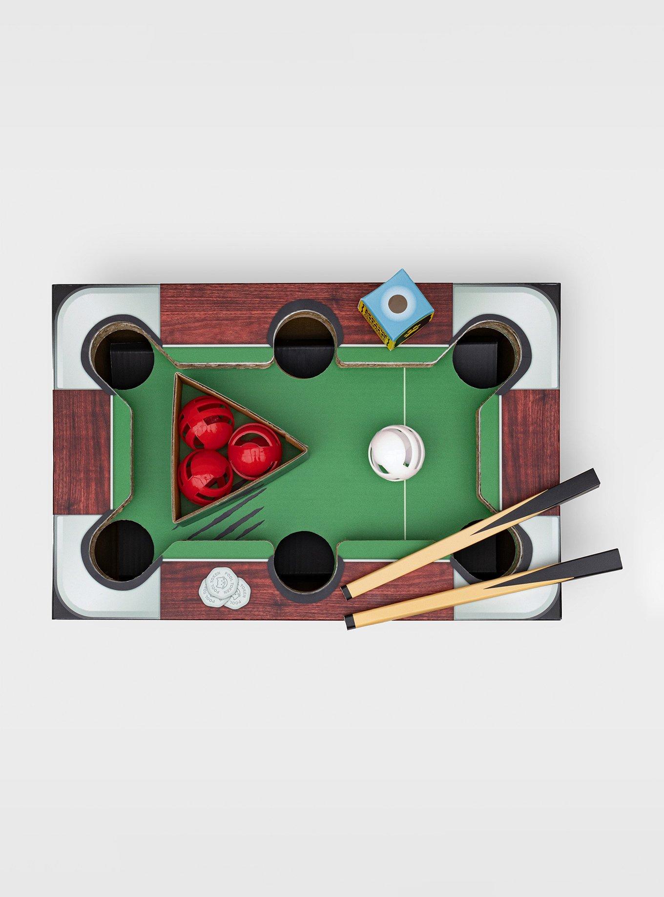 Cat Playhouse Cardboard Pool Table Cat Scratch Toy, , alternate