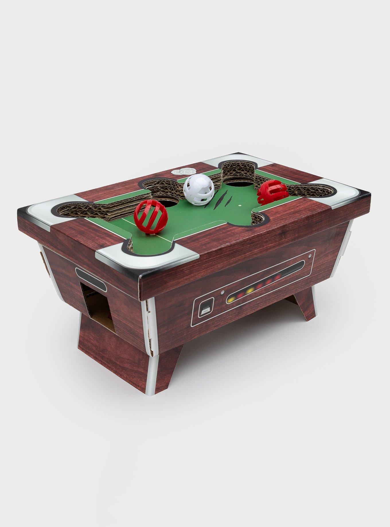 Cat Playhouse Cardboard Pool Table Cat Scratch Toy, , alternate