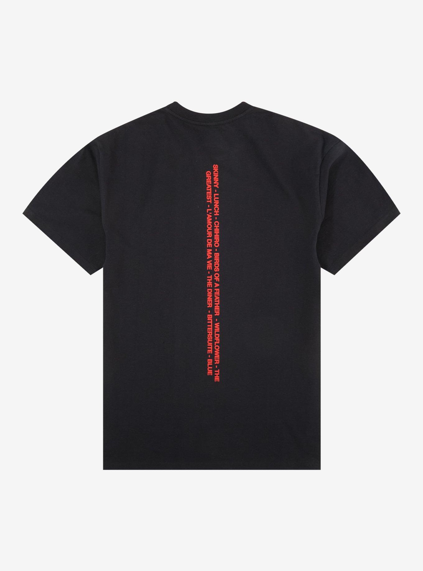 Billie Eilish Hit Me Hard And Soft Tracklist T-Shirt, , hi-res