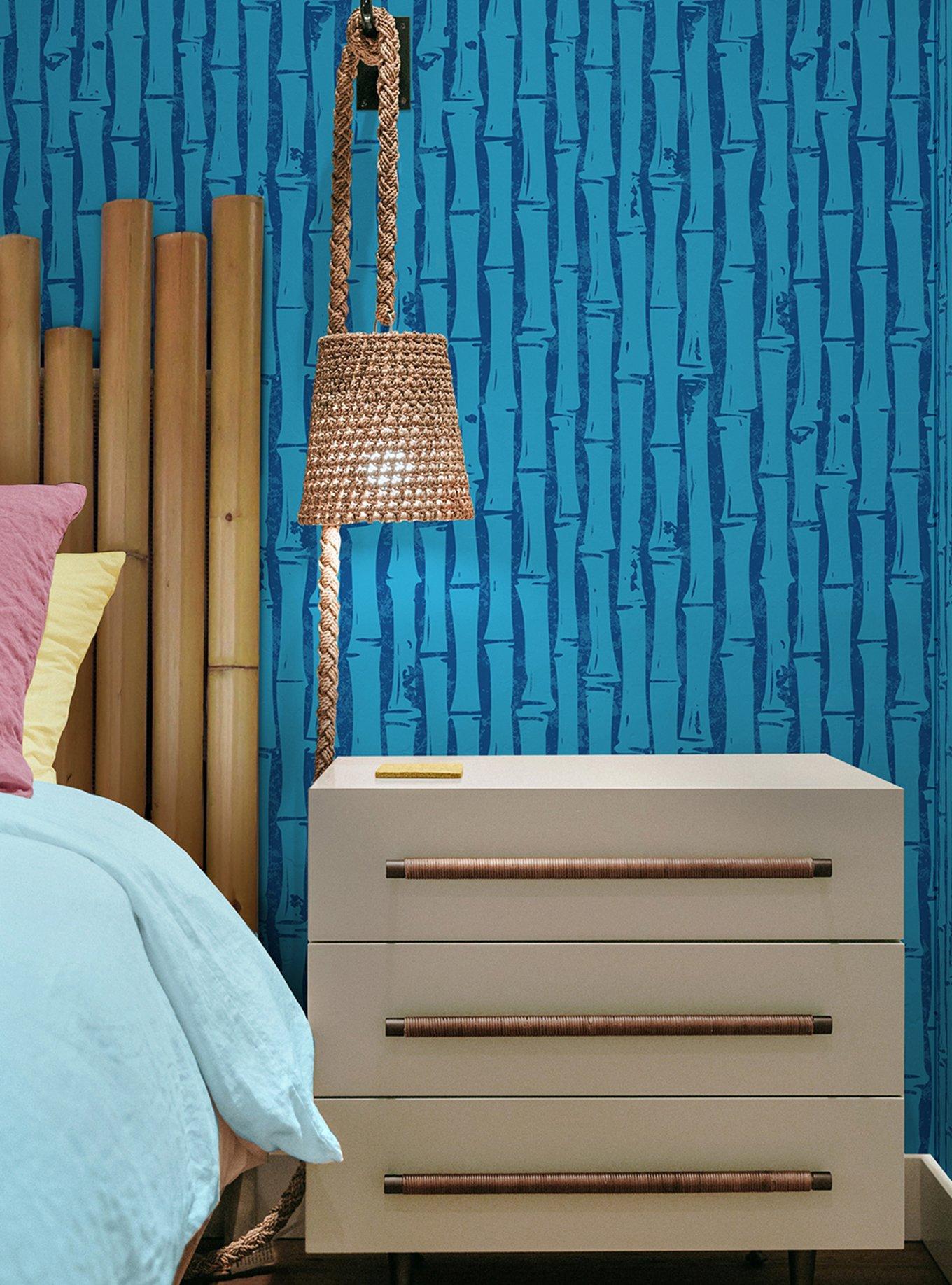 SpongeBob SquarePants Bamboo Blue Wallpaper, , hi-res