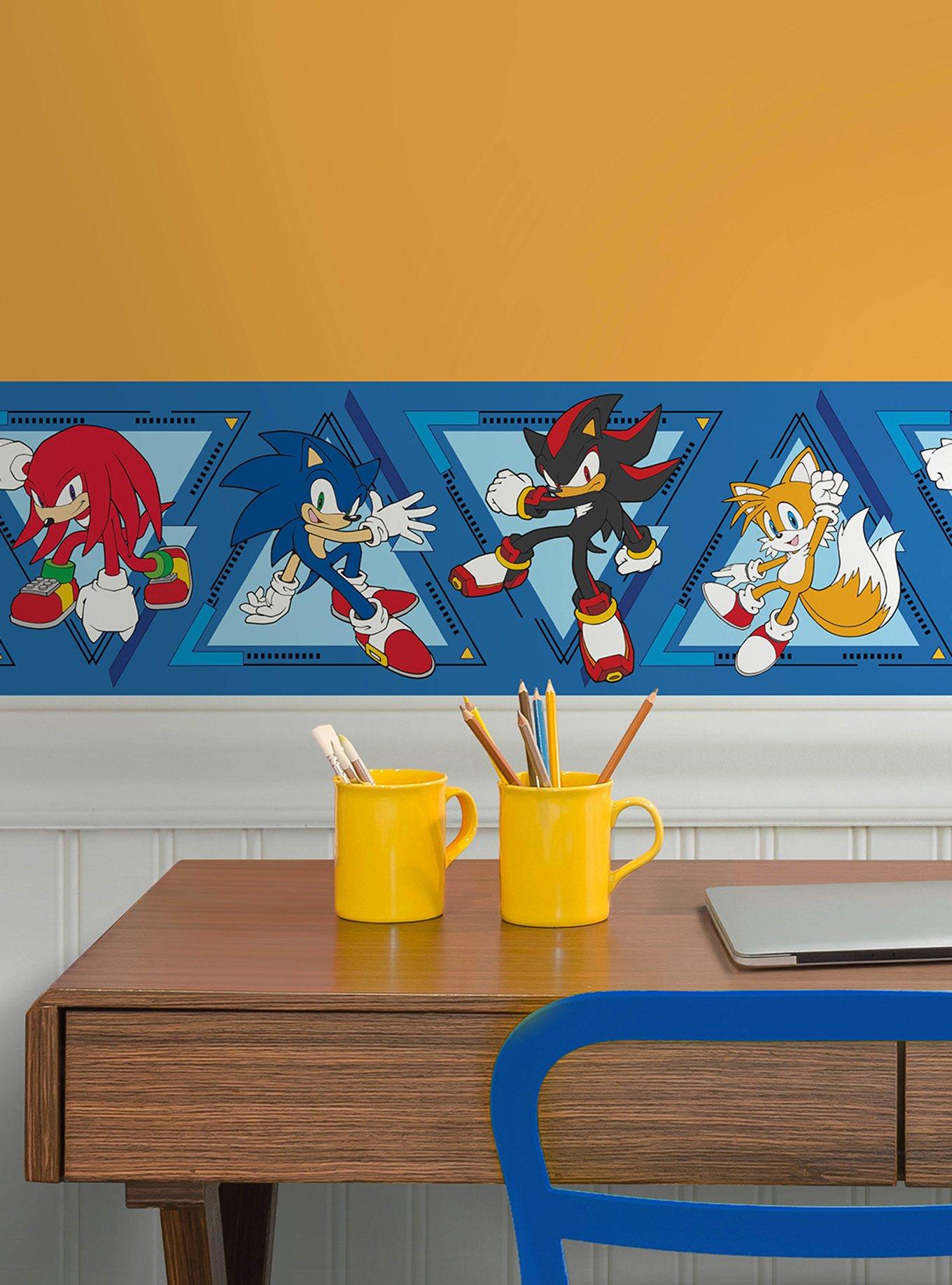 Sonic The Hedgehog Team Sonic Border Decal, , alternate