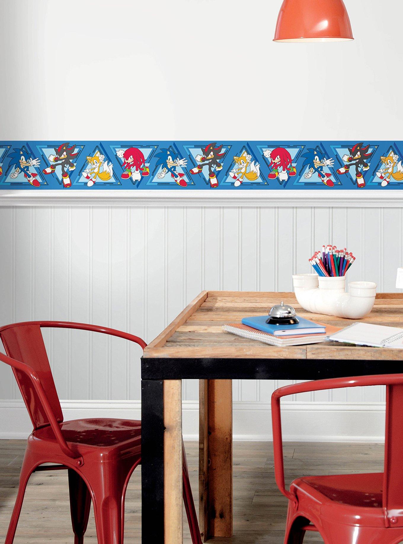 Sonic The Hedgehog Team Sonic Border Decal, , alternate