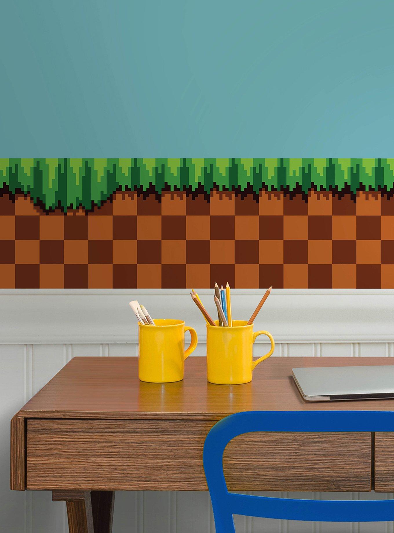 Sonic The Hedgehog Green Hill Border Decal, , hi-res