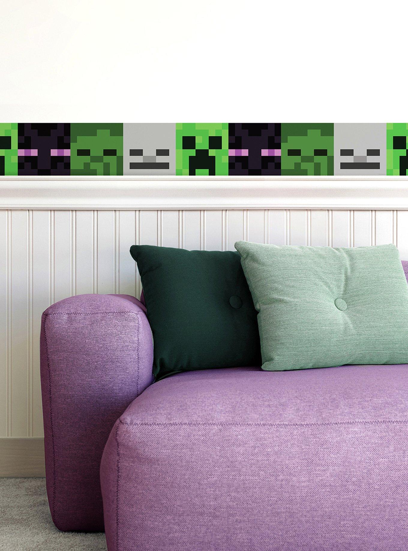 Minecraft Hostile Mobs Border Decal, , hi-res
