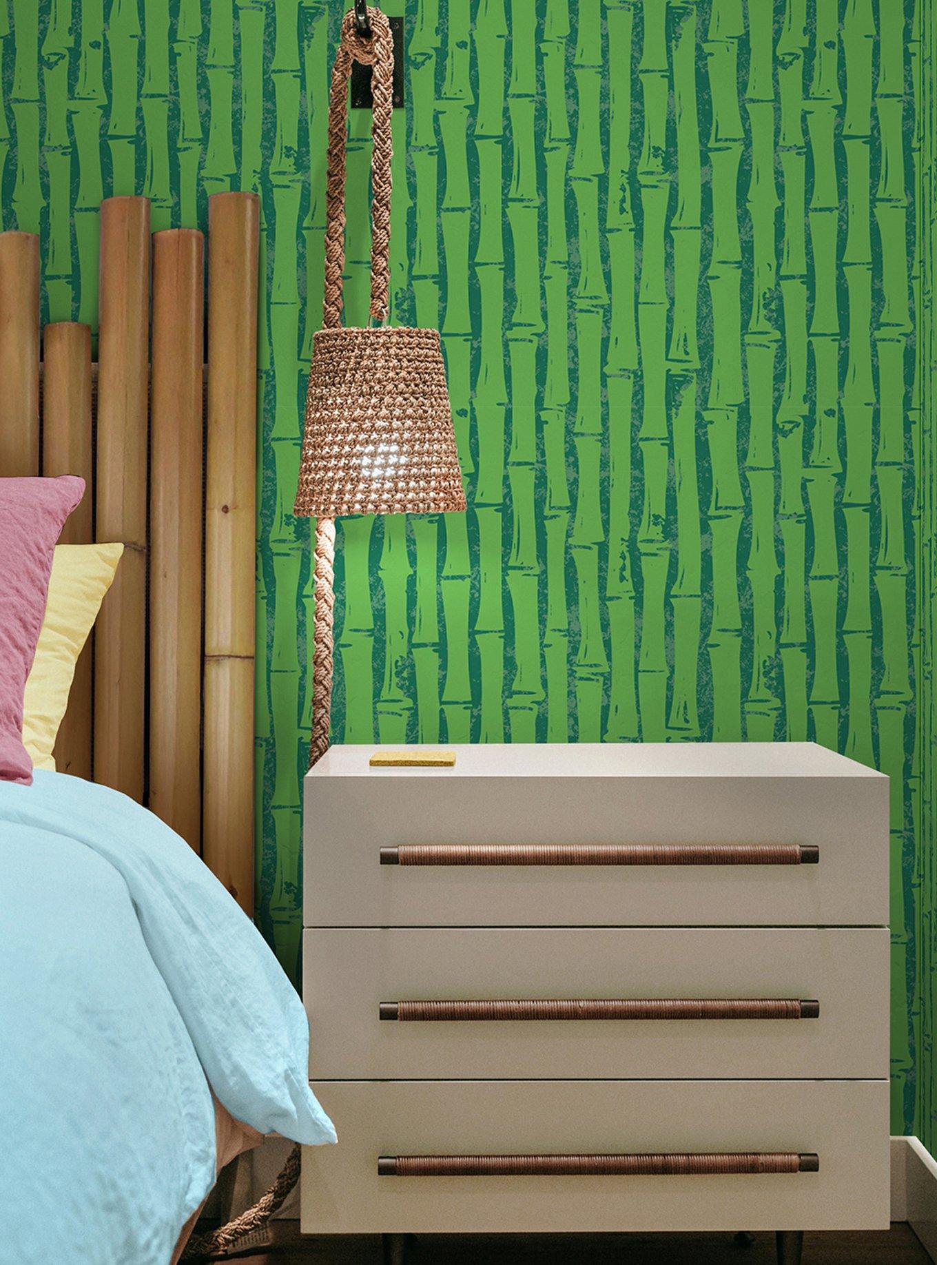 SpongeBob SquarePants Bamboo Green Wallpaper, , hi-res