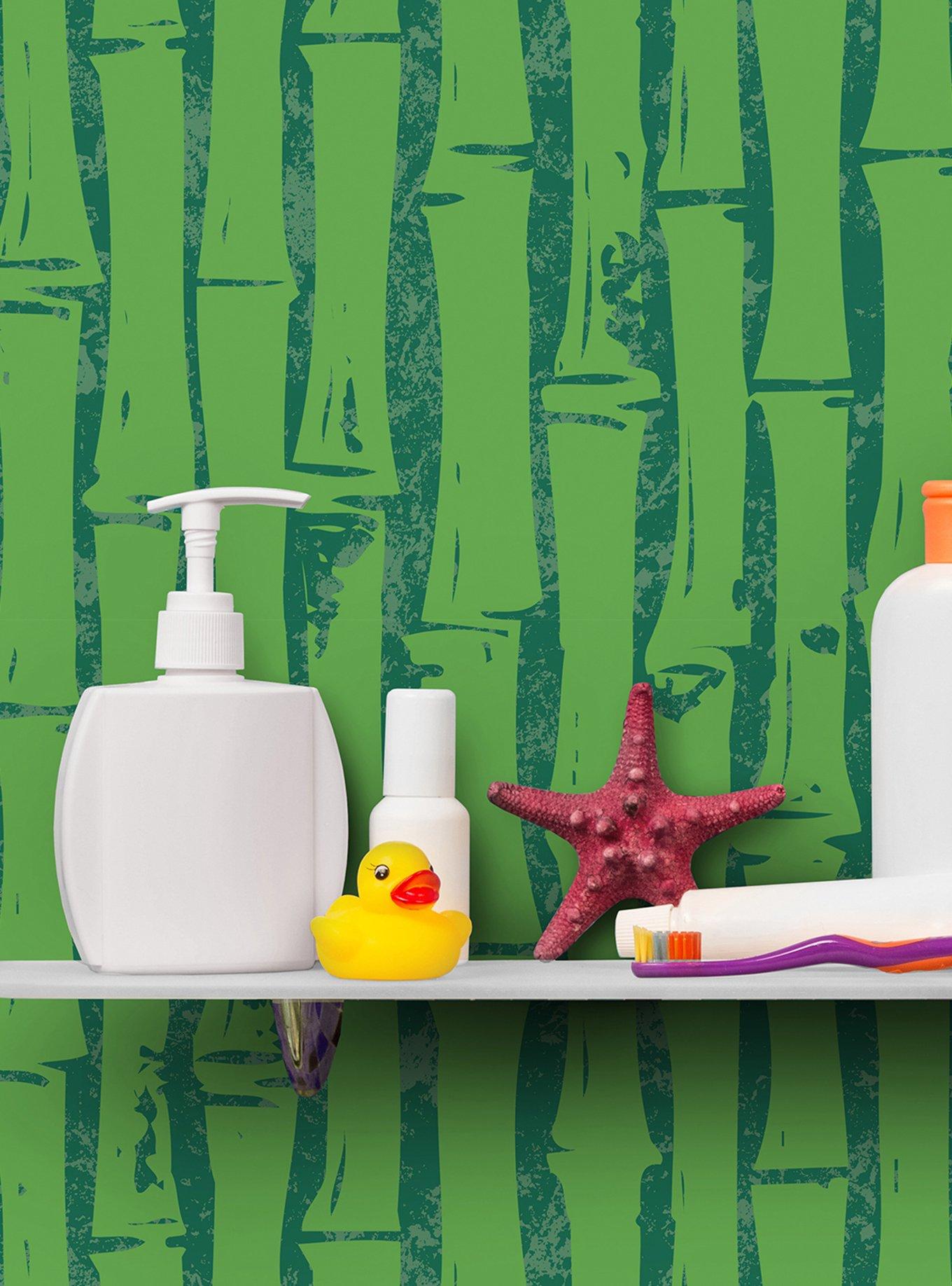 SpongeBob SquarePants Bamboo Green Wallpaper, , alternate