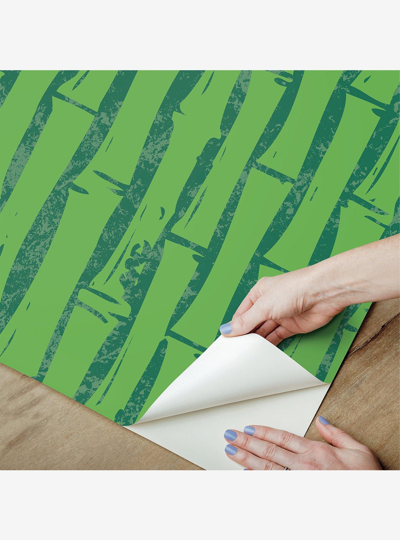 SpongeBob SquarePants Bamboo Green Wallpaper, , alternate