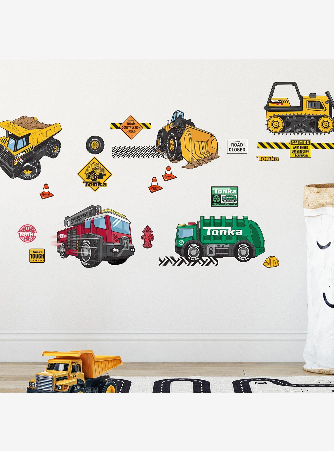 Tonka Trucks Wall Decals