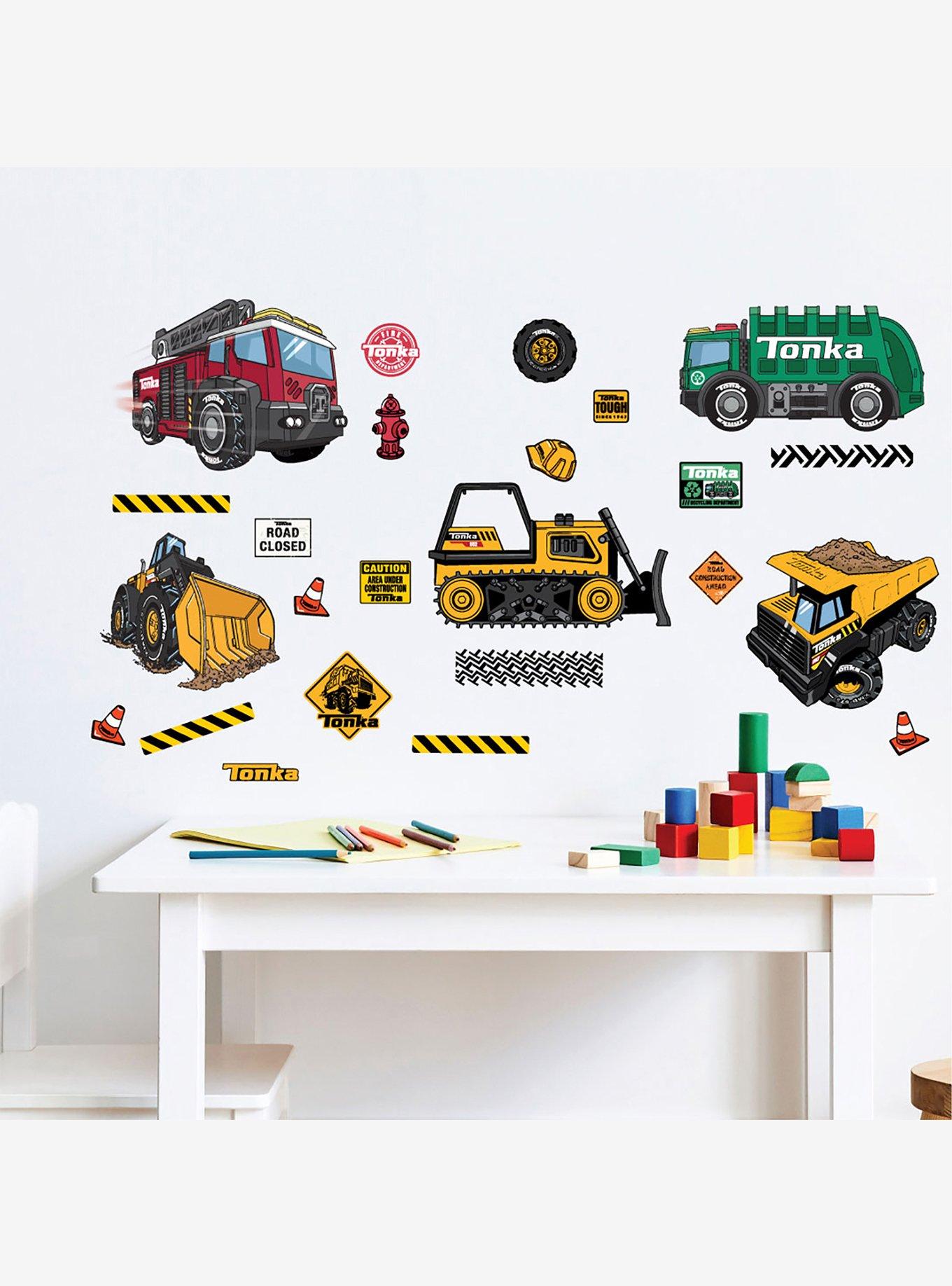 Tonka Trucks Wall Decals