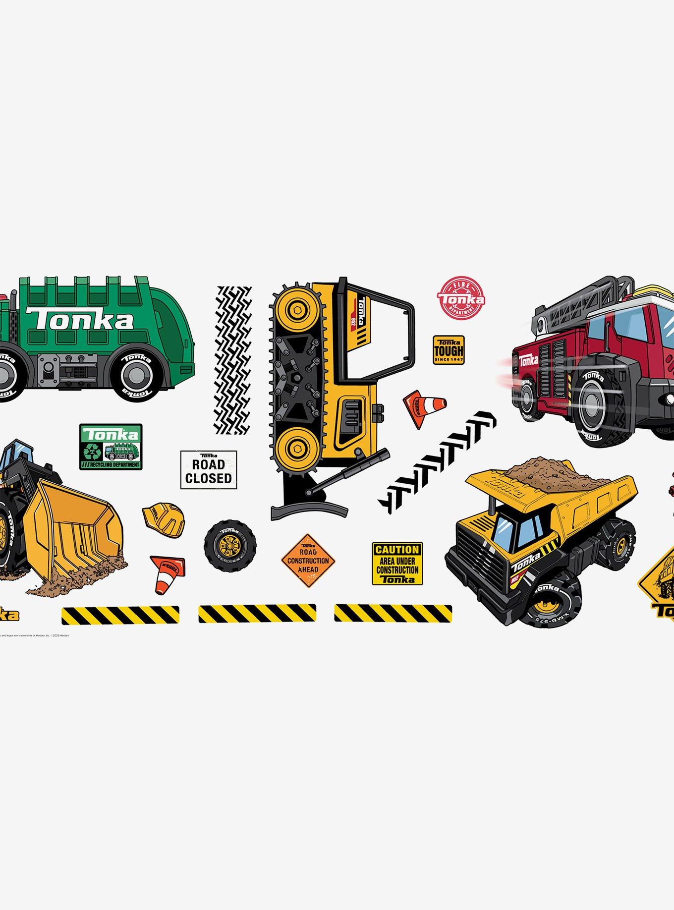 Tonka Trucks Wall Decals, , alternate