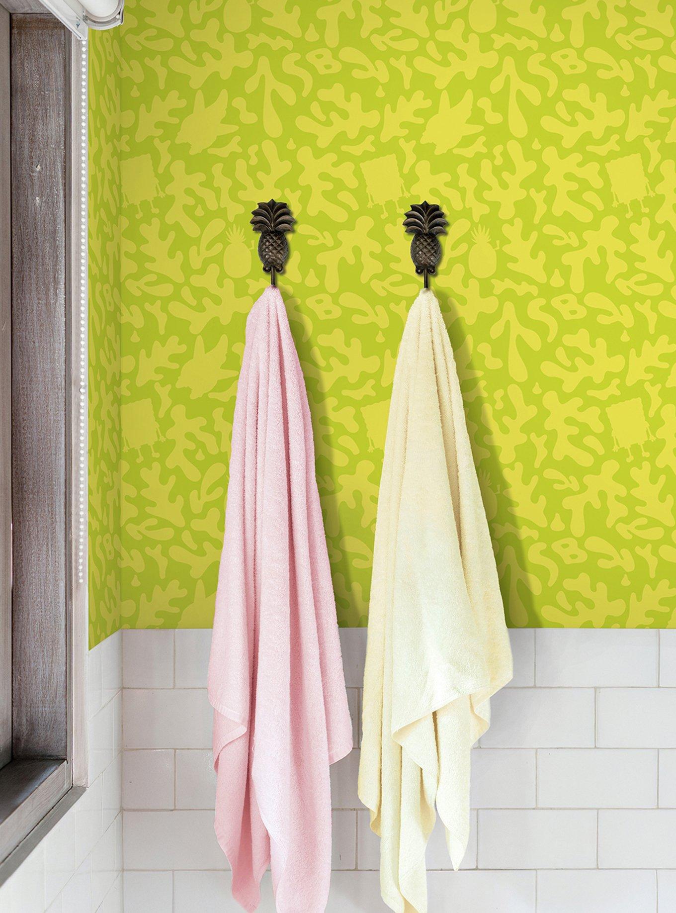 SpongeBob SquarePants Underwater Yellow Wallpaper