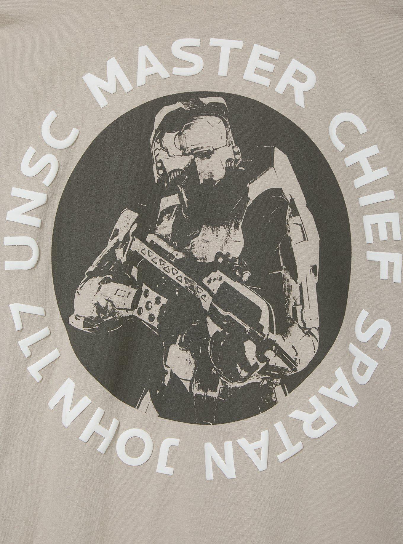 Halo Master Chief Tonal T-Shirt, SILVER, alternate
