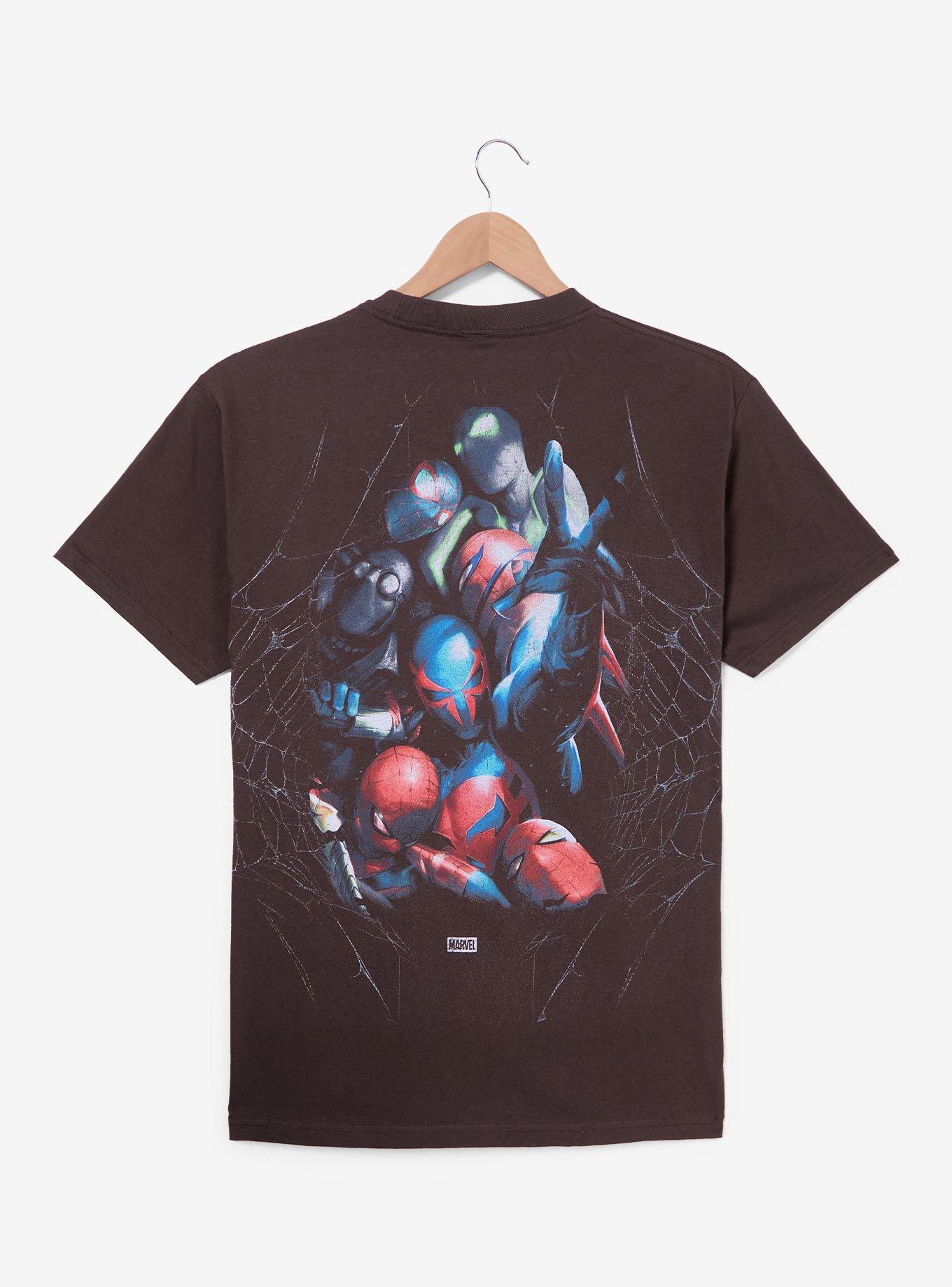 Marvel Spider-Man Spider-Verse Variants T-Shirt - BoxLunch Exclusive, , hi-res