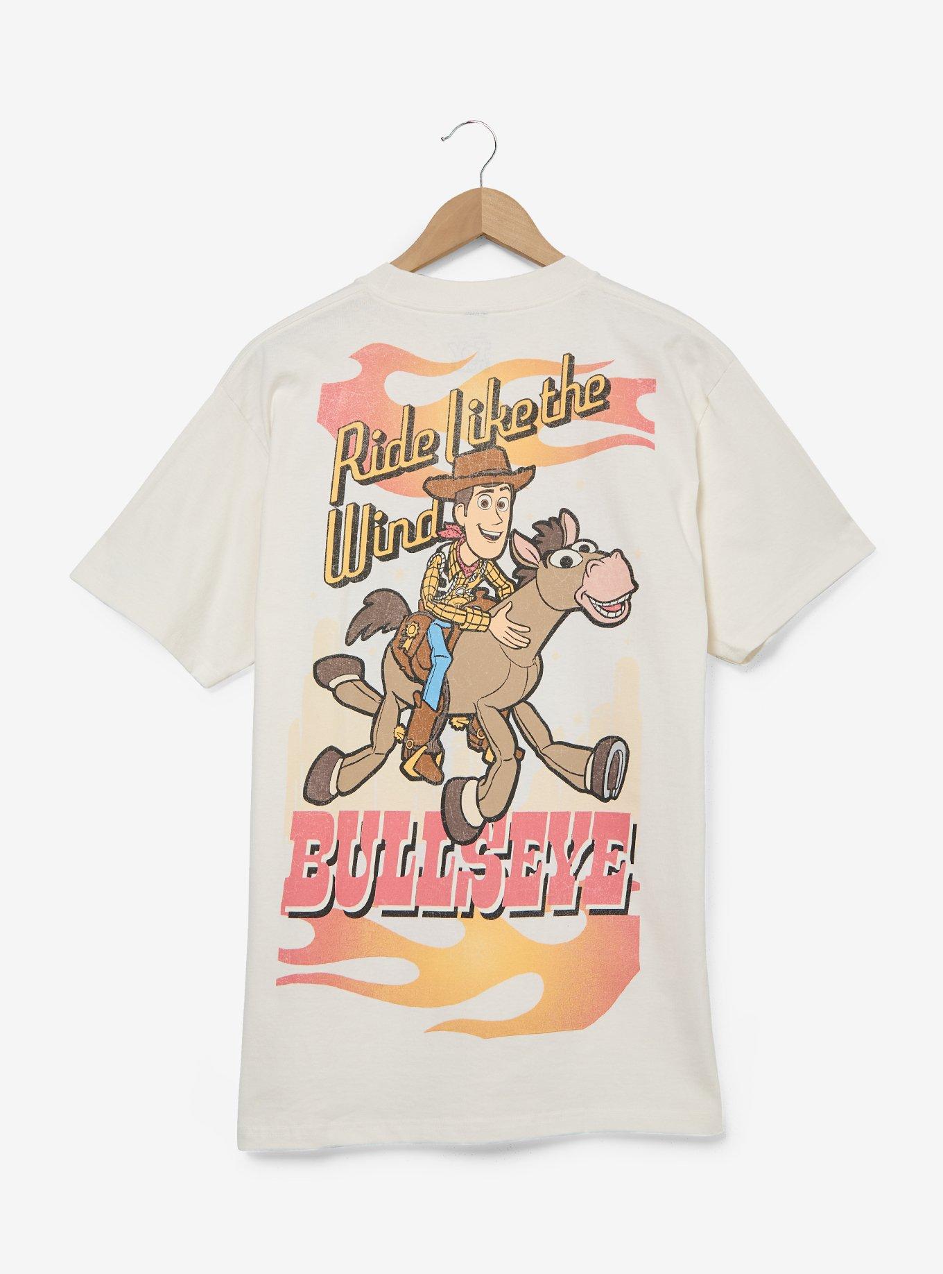 Disney Pixar Toy Story Woody & Bullseye Flame T-Shirt - BoxLunch Exclusive, , hi-res