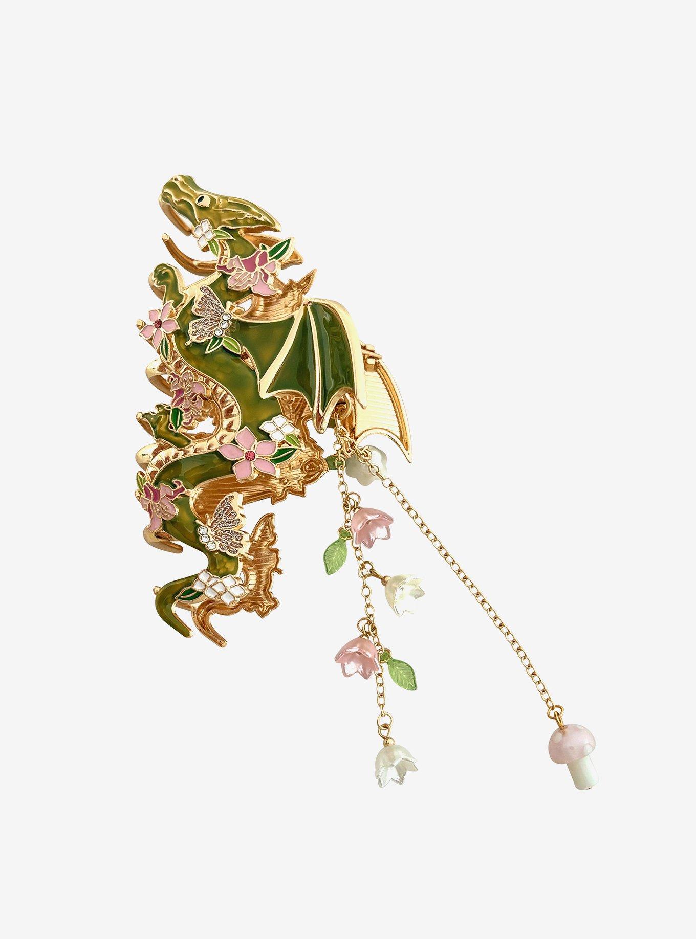 Thorn & Fable Dragon Claw Hair Clip, , hi-res