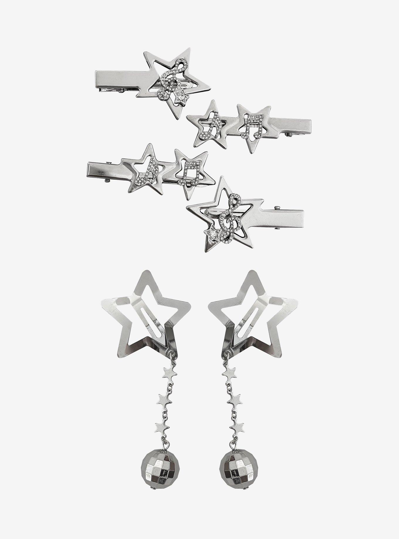 Star Music Hair Clip Set, , hi-res