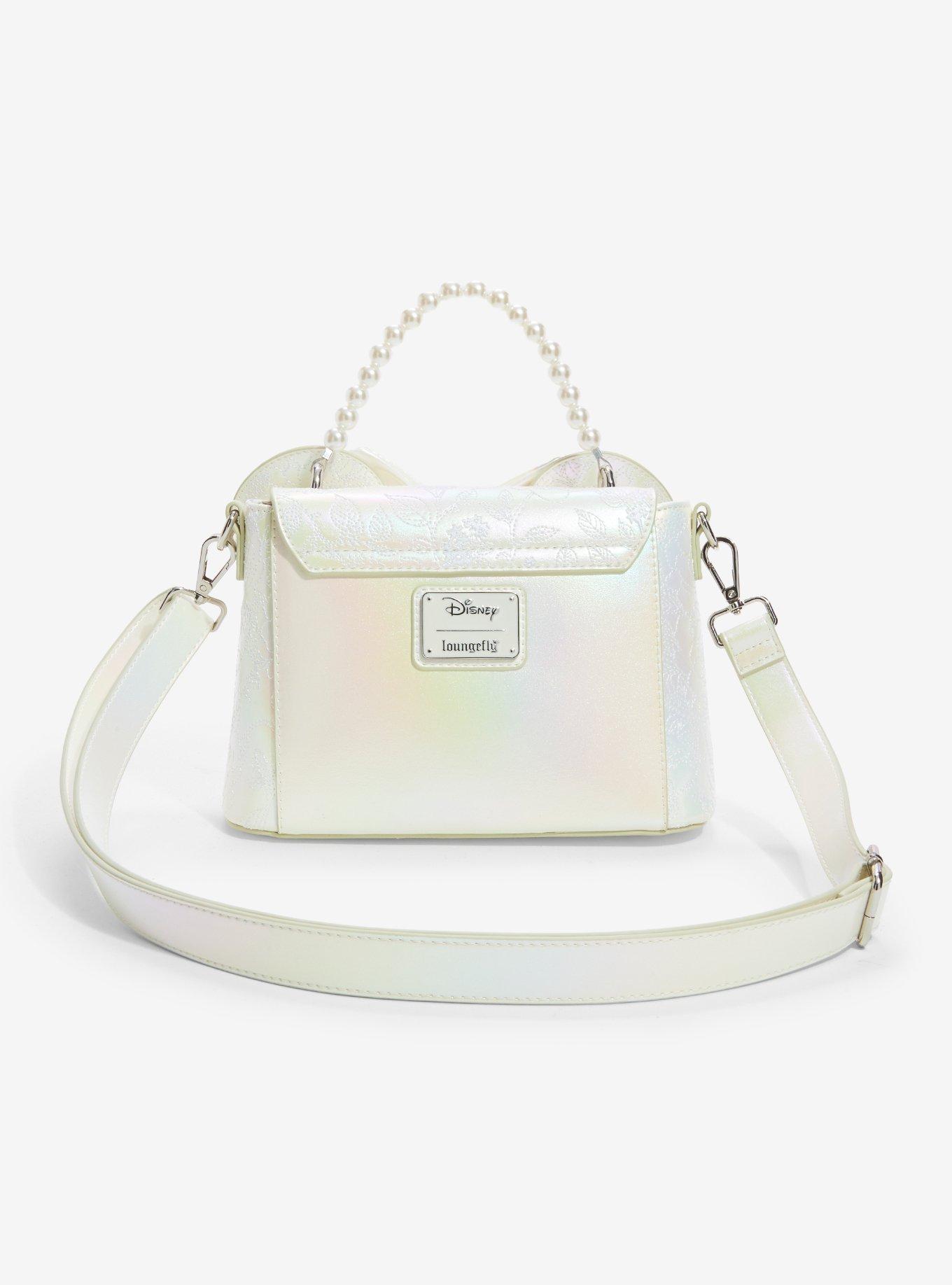 Loungefly Disney Minnie Mouse Iridescent Wedding Bow Handbag - BoxLunch Exclusive, , alternate - view 3