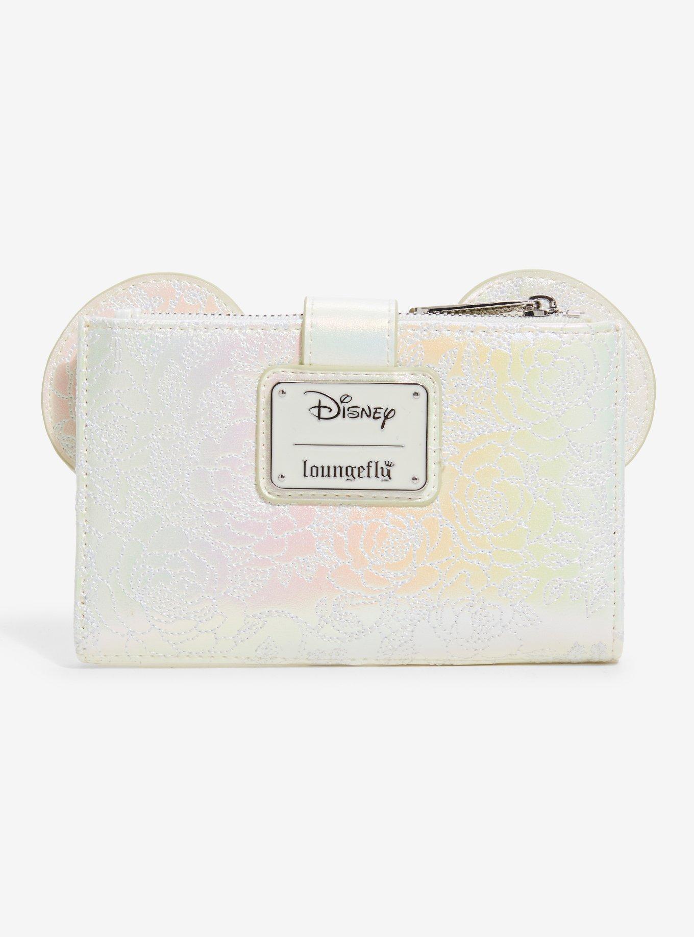 Loungefly Disney Minnie Mouse Iridescent Wedding Bow Wallet - BoxLunch Exclusive, , alternate - view 3