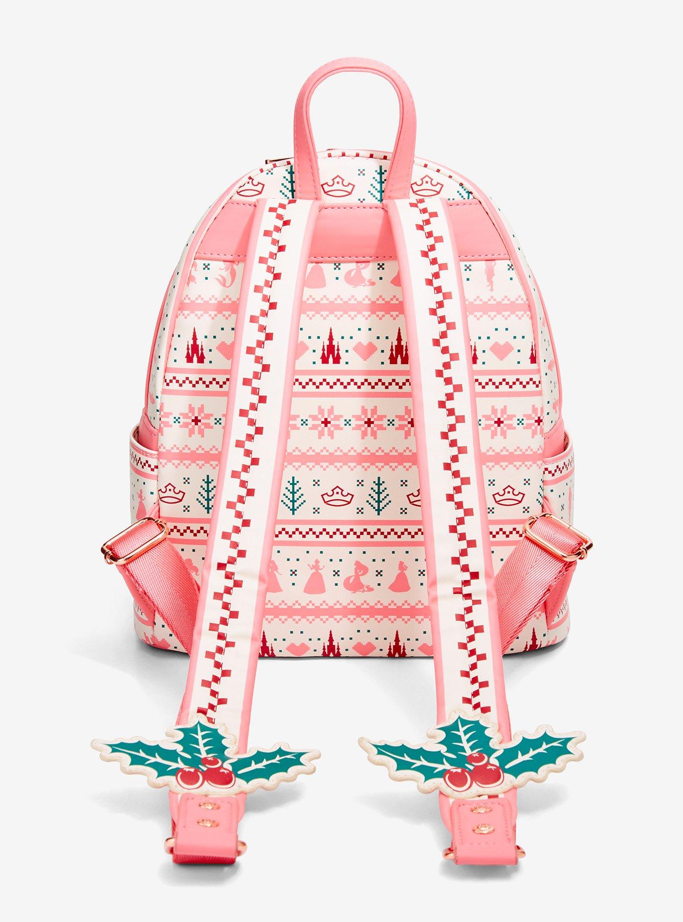 Disney Princess Fair Isle Mini Backpack - BoxLunch Exclusive, , alternate - view 3