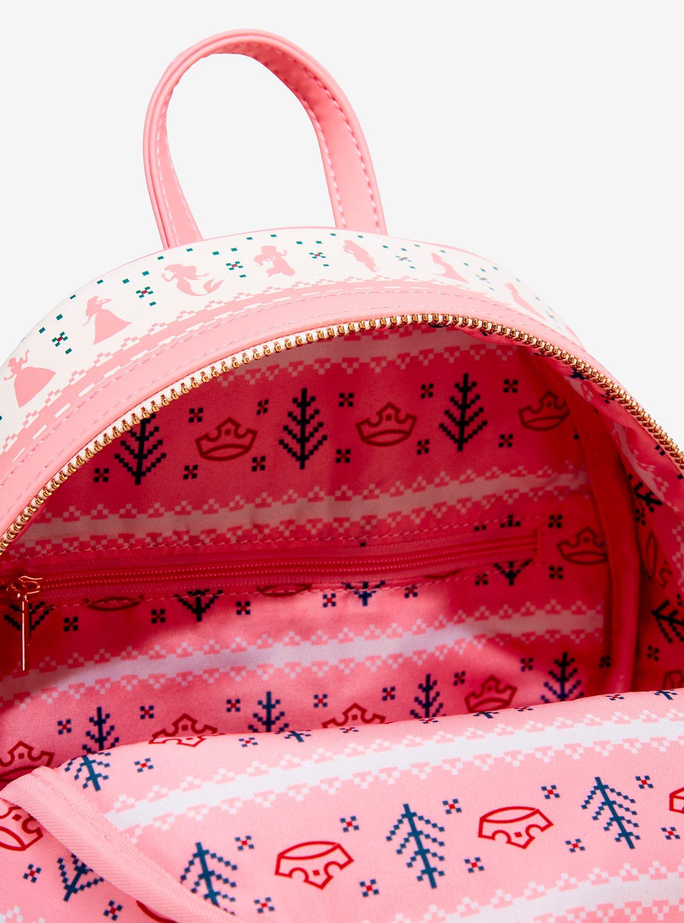 Disney Princess Fair Isle Mini Backpack - BoxLunch Exclusive, , alternate - view 4