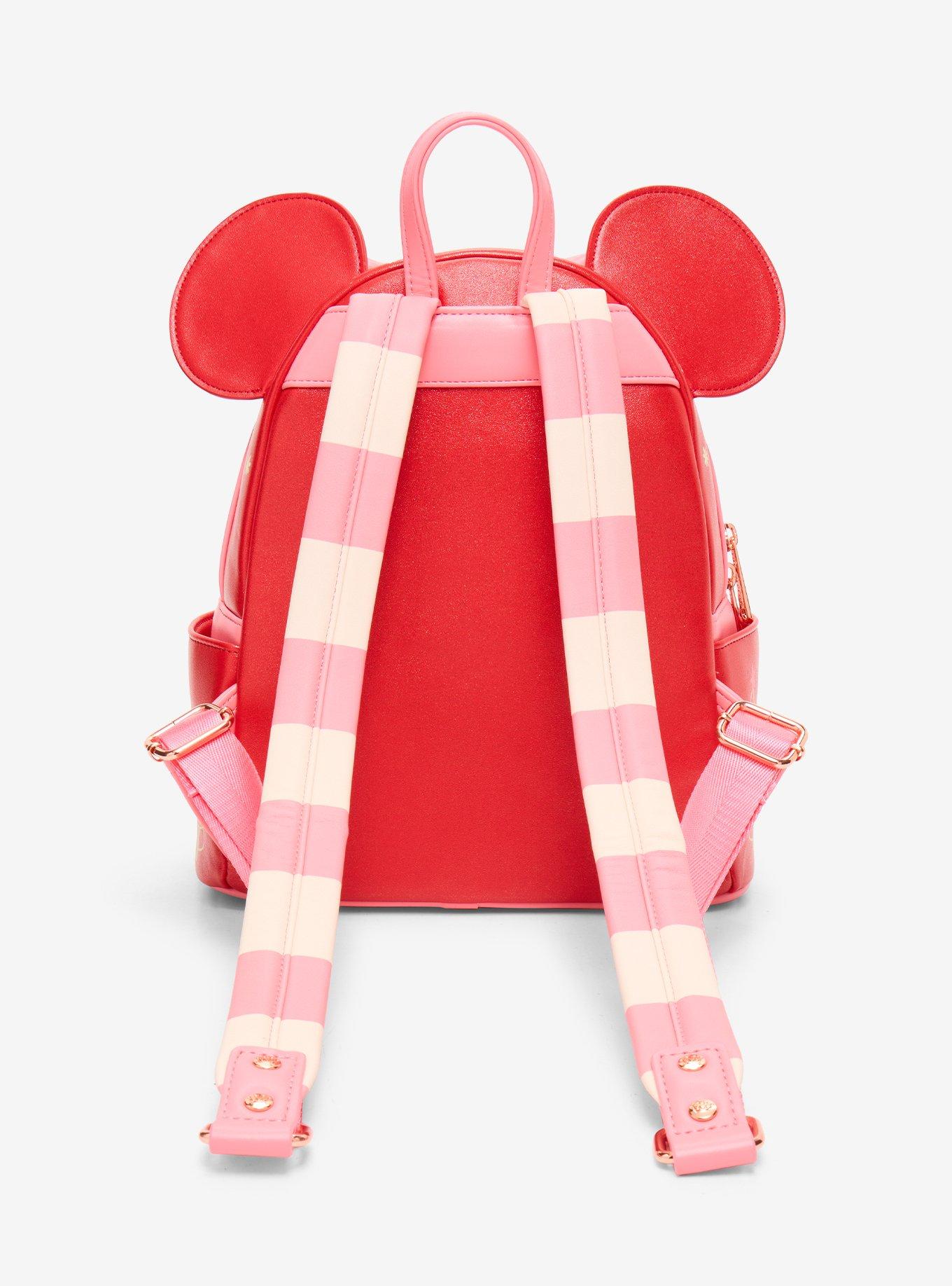 Loungefly Disney Minnie Mouse Candy Cane Mini Backpack, , alternate - view 3