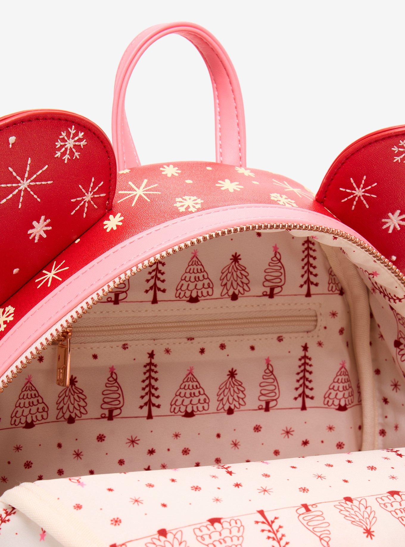 Loungefly Disney Minnie Mouse Candy Cane Mini Backpack, , alternate - view 4
