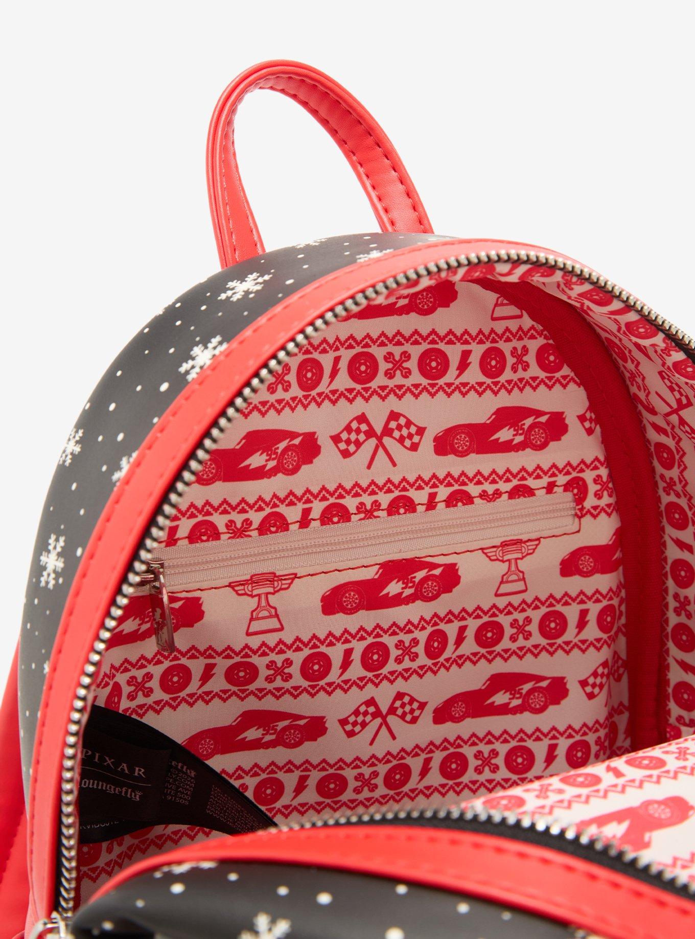 Loungefly Disney Pixar Cars Holiday Light-Up Mini Backpack - BoxLunch Exclusive, , alternate - view 4