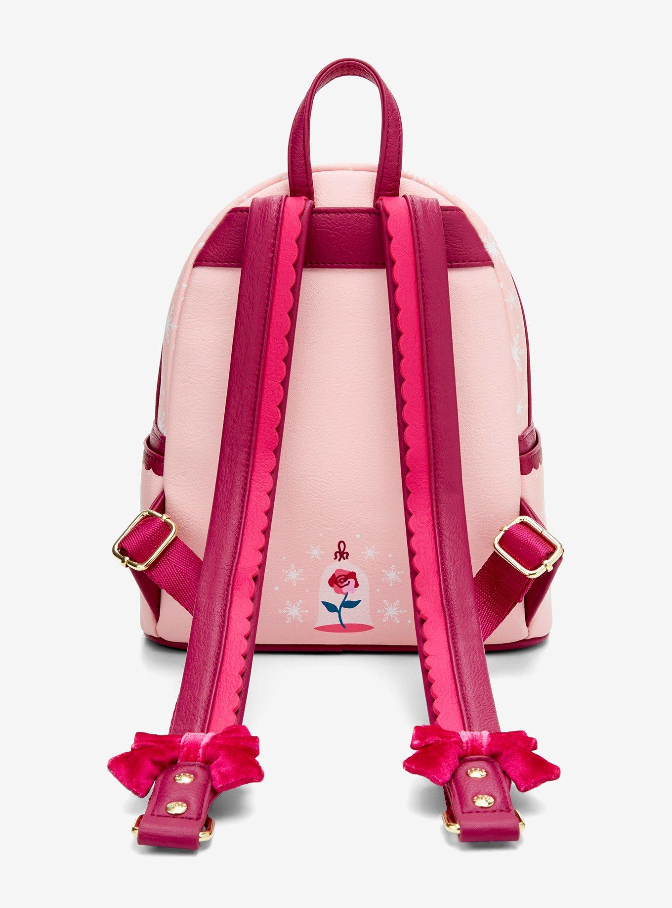 Loungefly Disney Beauty and the Beast: The Enchanted Christmas Belle Mini Backpack - BoxLunch Exclusive, , alternate - view 3
