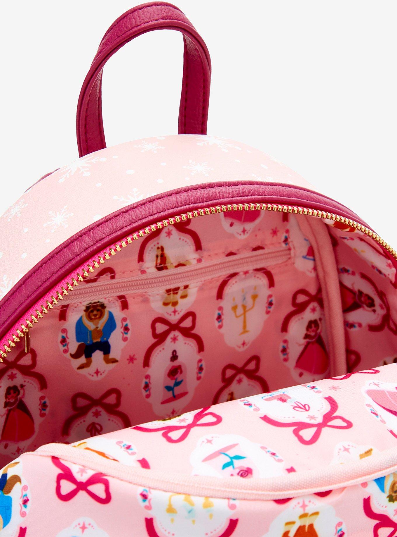 Loungefly Disney Beauty and the Beast: The Enchanted Christmas Belle Mini Backpack - BoxLunch Exclusive, , alternate - view 4