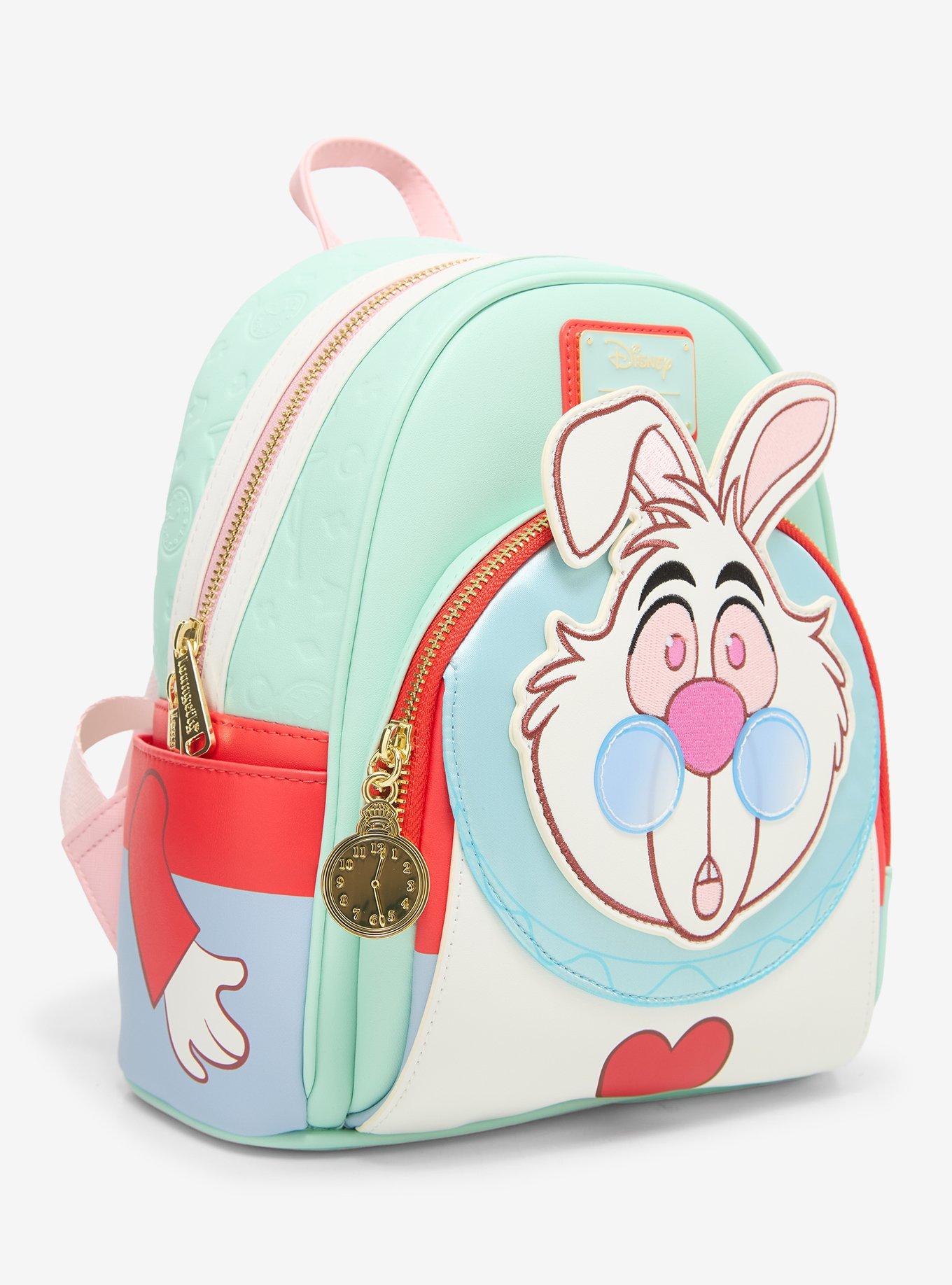Loungefly Disney Alice in Wonderland White Rabbit Figural Mini Backpack - BoxLunch Exclusive