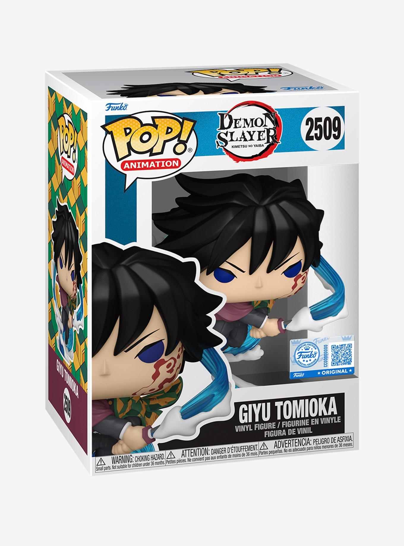Funko Pop! Animation Demon Slayer: Kimetsu no Yaiba Giyu Tomioka Vinyl Figure - BoxLunch Exclusive