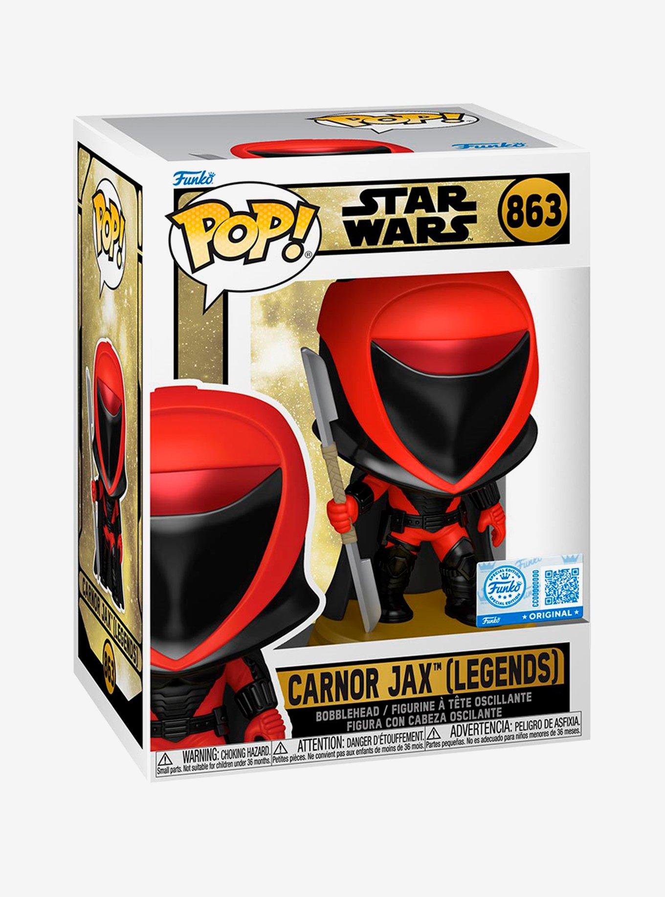 Funko Pop! Star Wars Carnor Jax (Legends) Vinyl Figure, , alternate - view 2