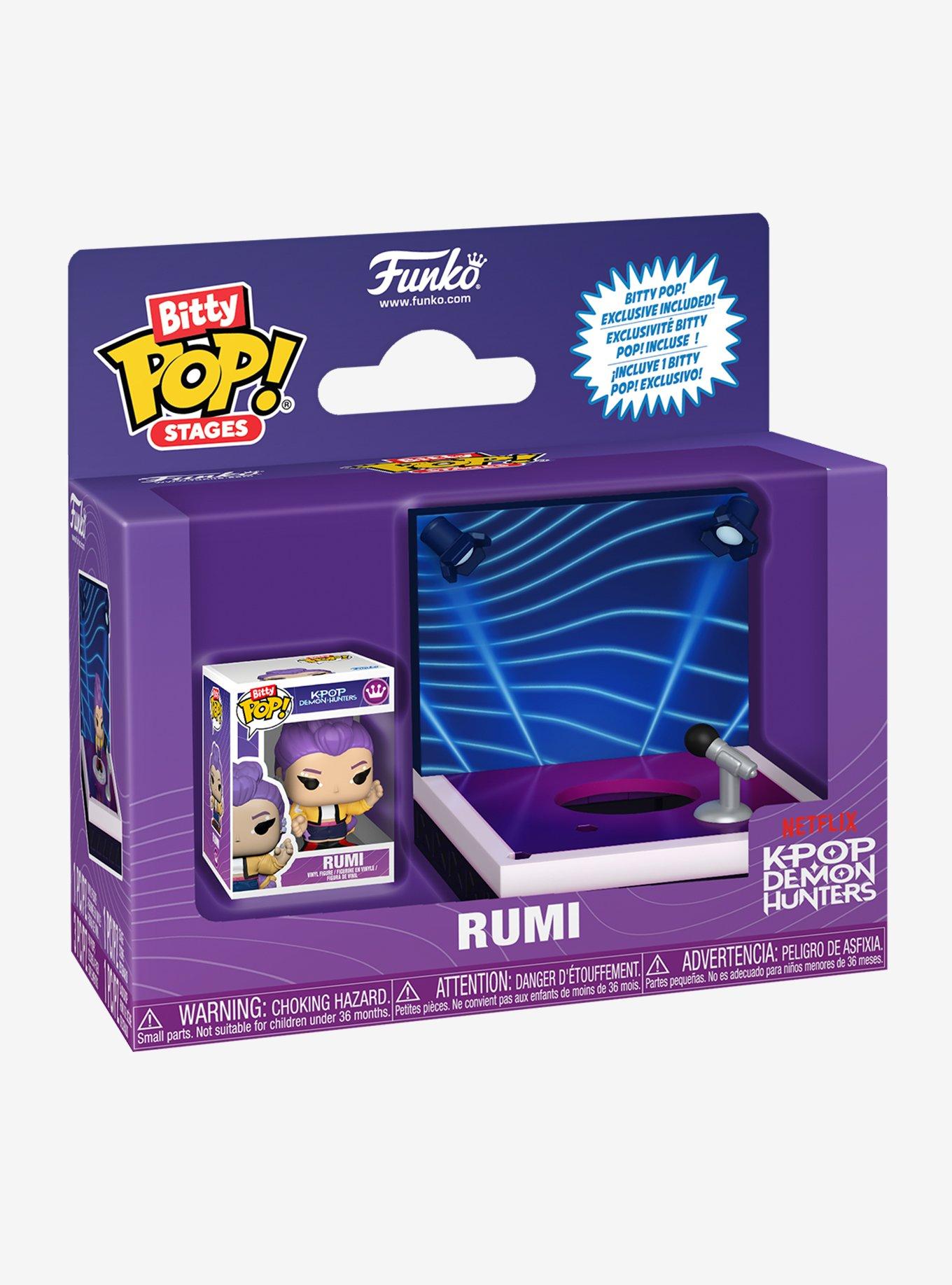 Funko Bitty Pop! Stages Animation KPop Demon Hunters Rumi Vinyl Figure, , alternate - view 3